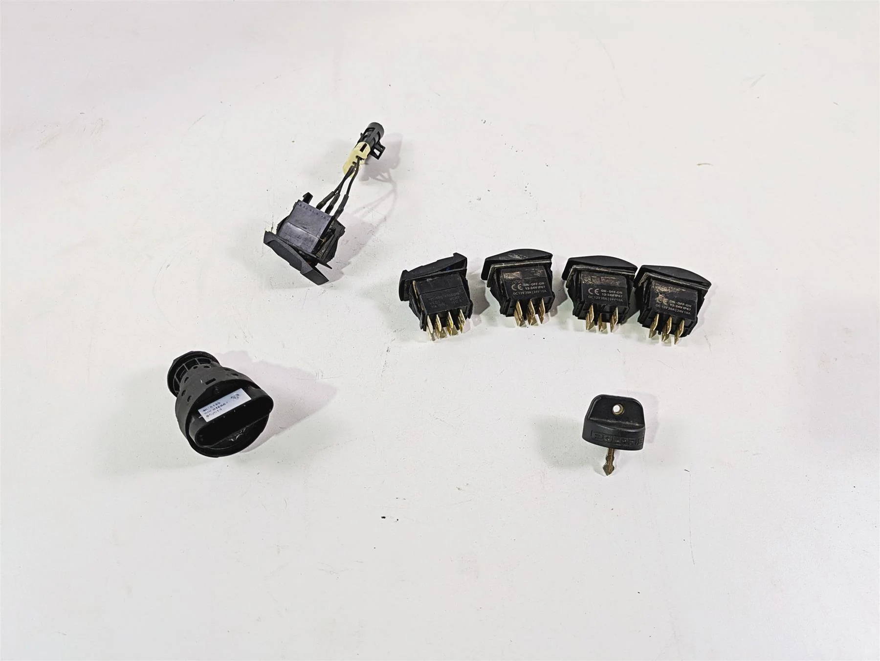 2019 Polaris RZR XP 1000 Highlifter Ignition Awd Lights Switch Set + Key 4016058 - Image 8