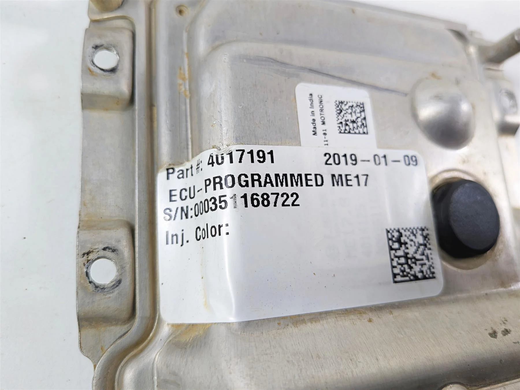 2019 Polaris RZR XP Turbo S Dynamics Cdi Ecu Ecm Engine Control Module 4017191 - Image 2