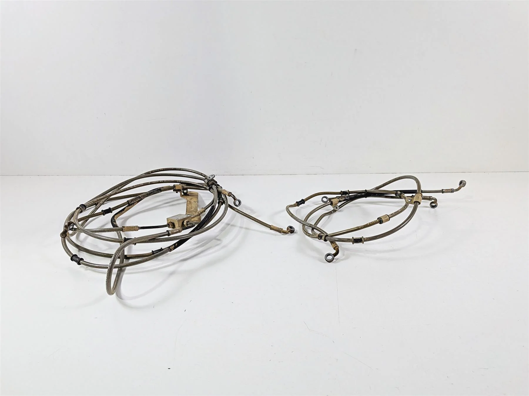 2019 Polaris RZR XP Turbo S Dynamics Front Rear Brake Line Set 1913310 1913311 - Image 2