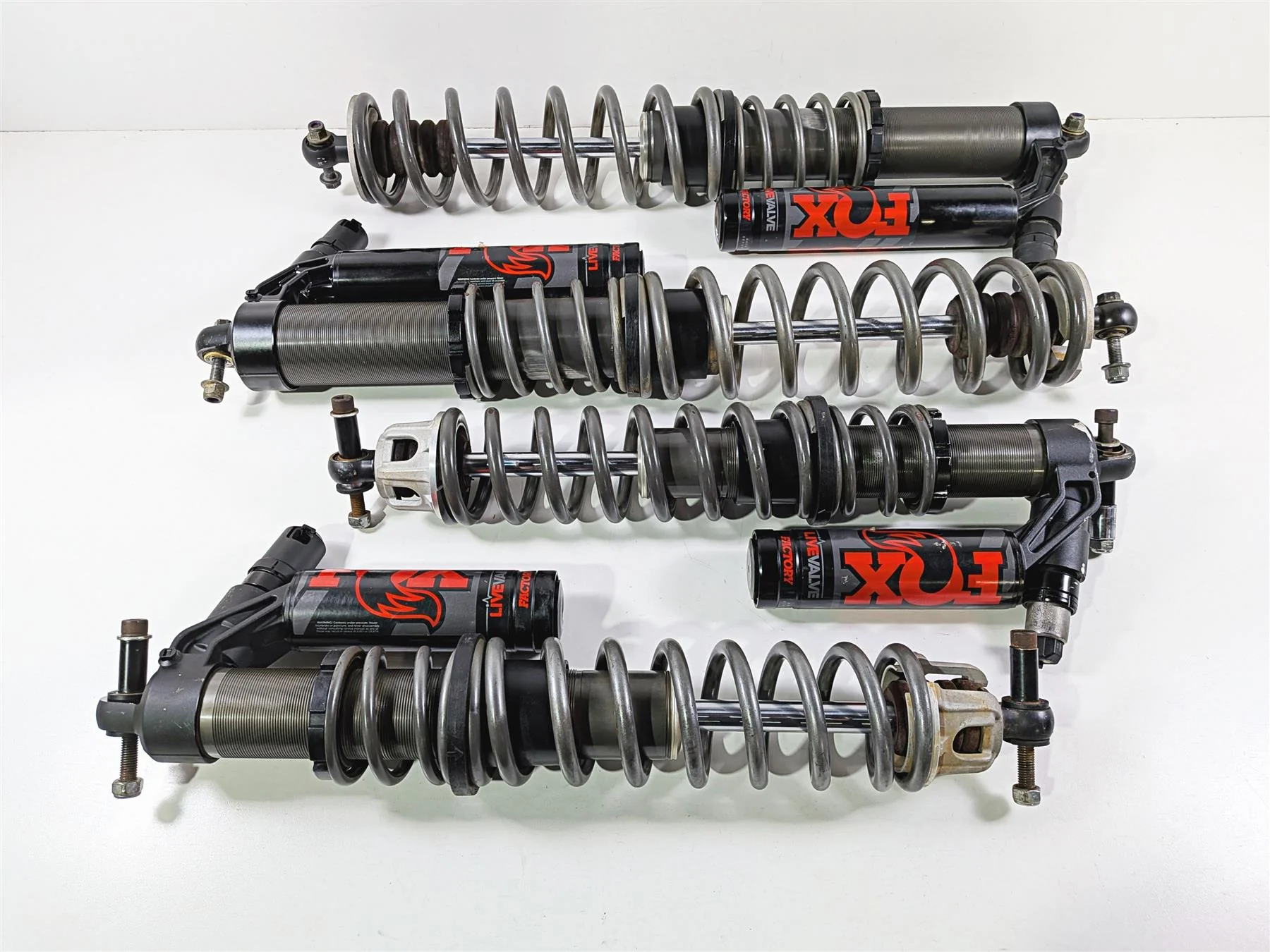 2019 Polaris RZR XP Turbo S Dynamics Front Rear Fox Shock Damper Set 7045402 - Image 2