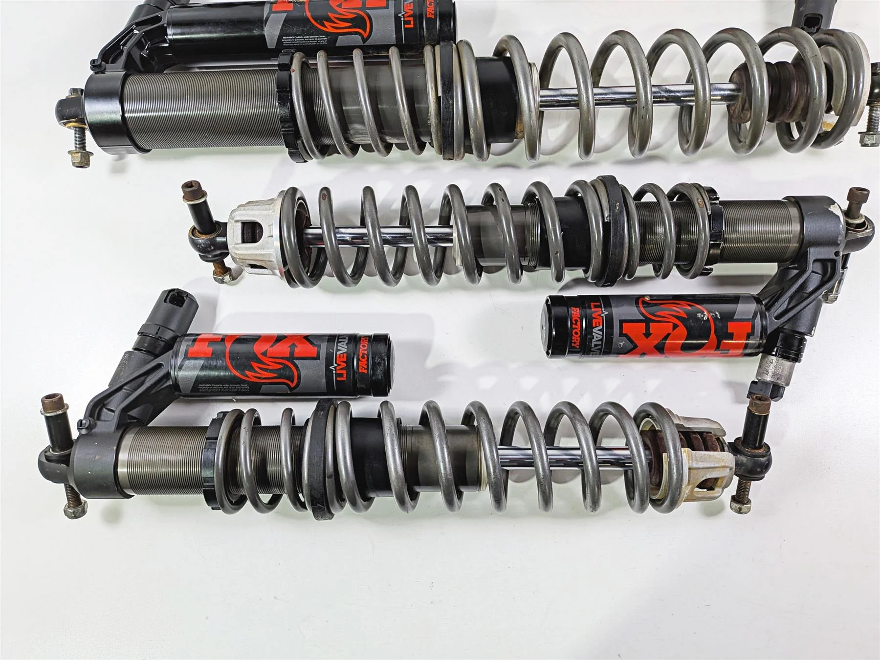 2019 Polaris RZR XP Turbo S Dynamics Front Rear Fox Shock Damper Set 7045402 - Image 4