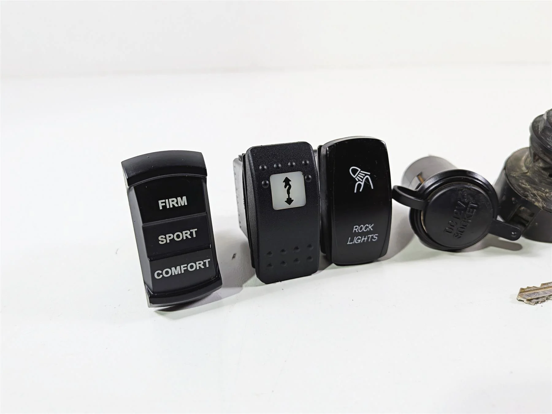 2019 Polaris RZR XP Turbo S Dynamics Ignition Key Switches Set 4016058 4018546 - Image 3