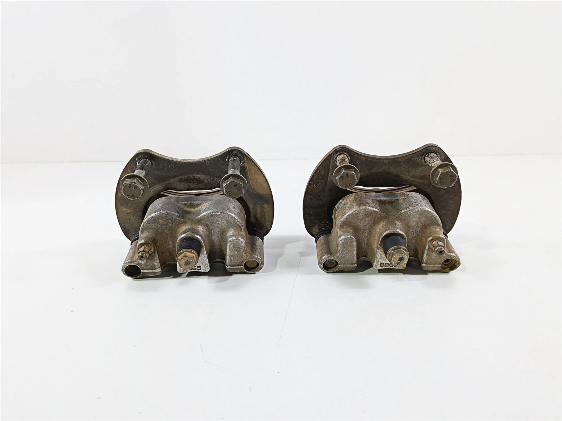 2019 Polaris RZR XP Turbo S Dynamics Rear Brake Caliper Set 1912478 1912479 - Image 2