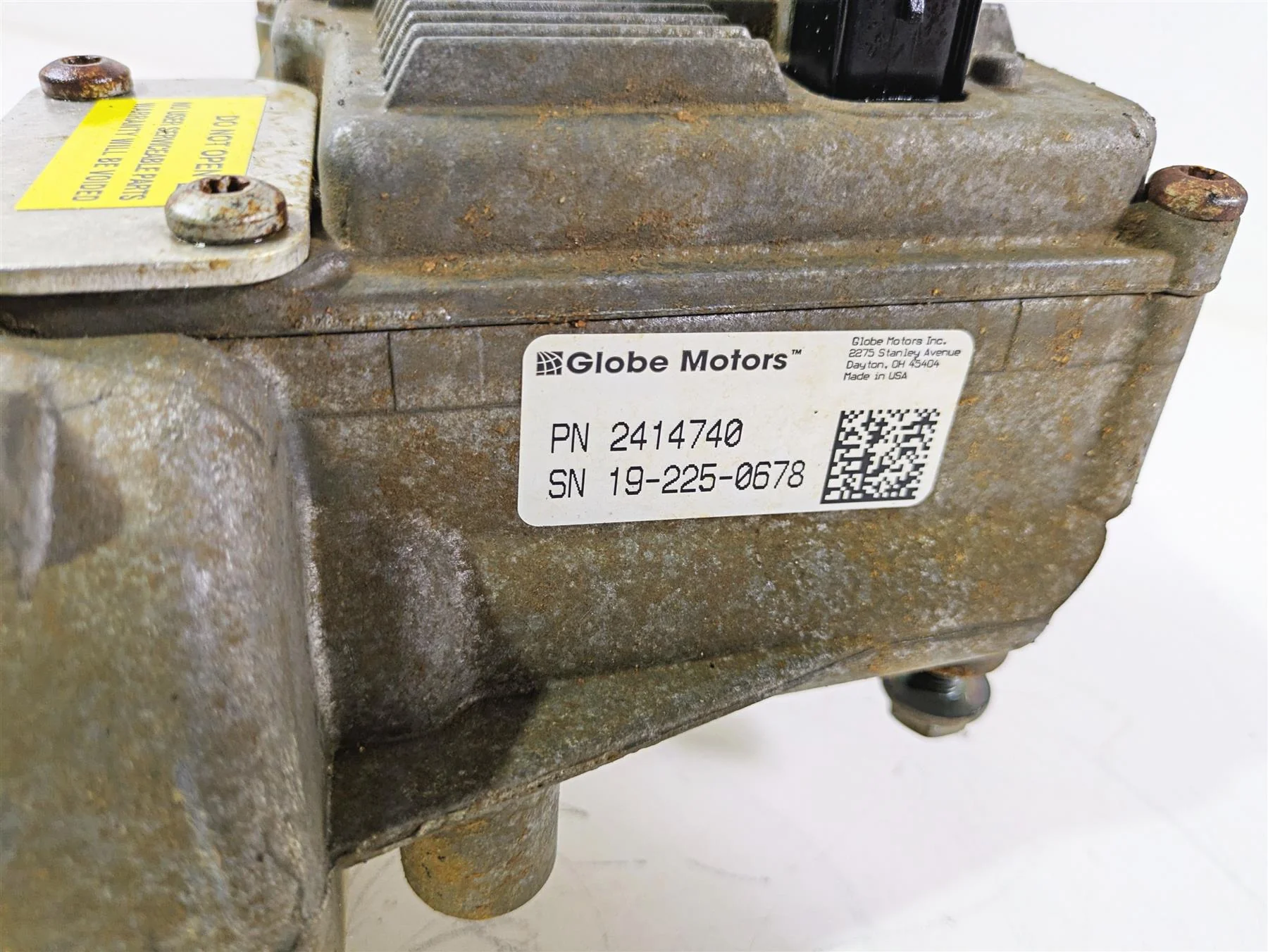 2019 Polaris RZR XP Turbo S Globe Motors Power Steering Unit 2414740 - Image 2