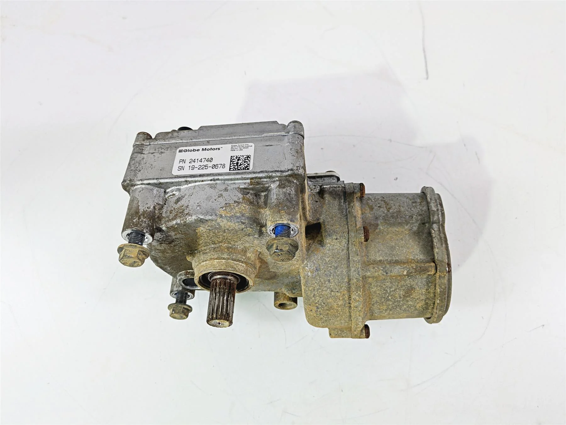 2019 Polaris RZR XP Turbo S Globe Motors Power Steering Unit 2414740 - Image 6