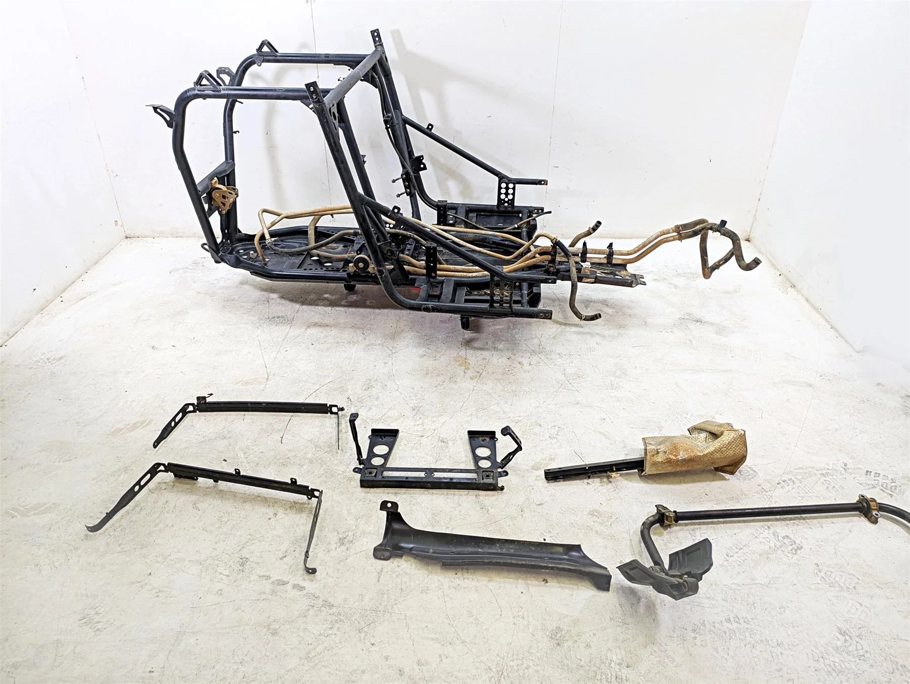 2019 Polaris RZR XP Turbo S Straight Main Frame Chassis With Salvage Louisiana Title 1024496