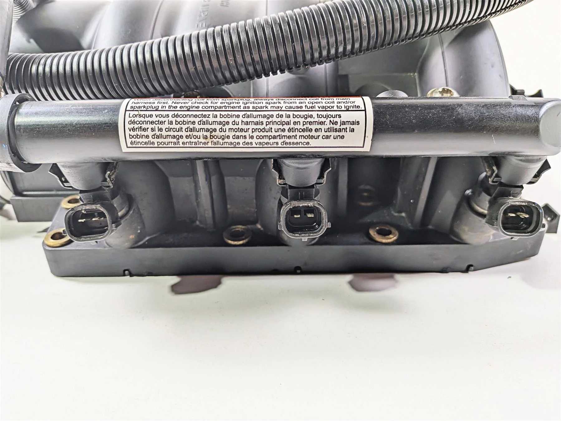 2019 Sea-Doo Spark 900 Trixx Intake Manifold & Injectors 420867368 420874855 - Image 10
