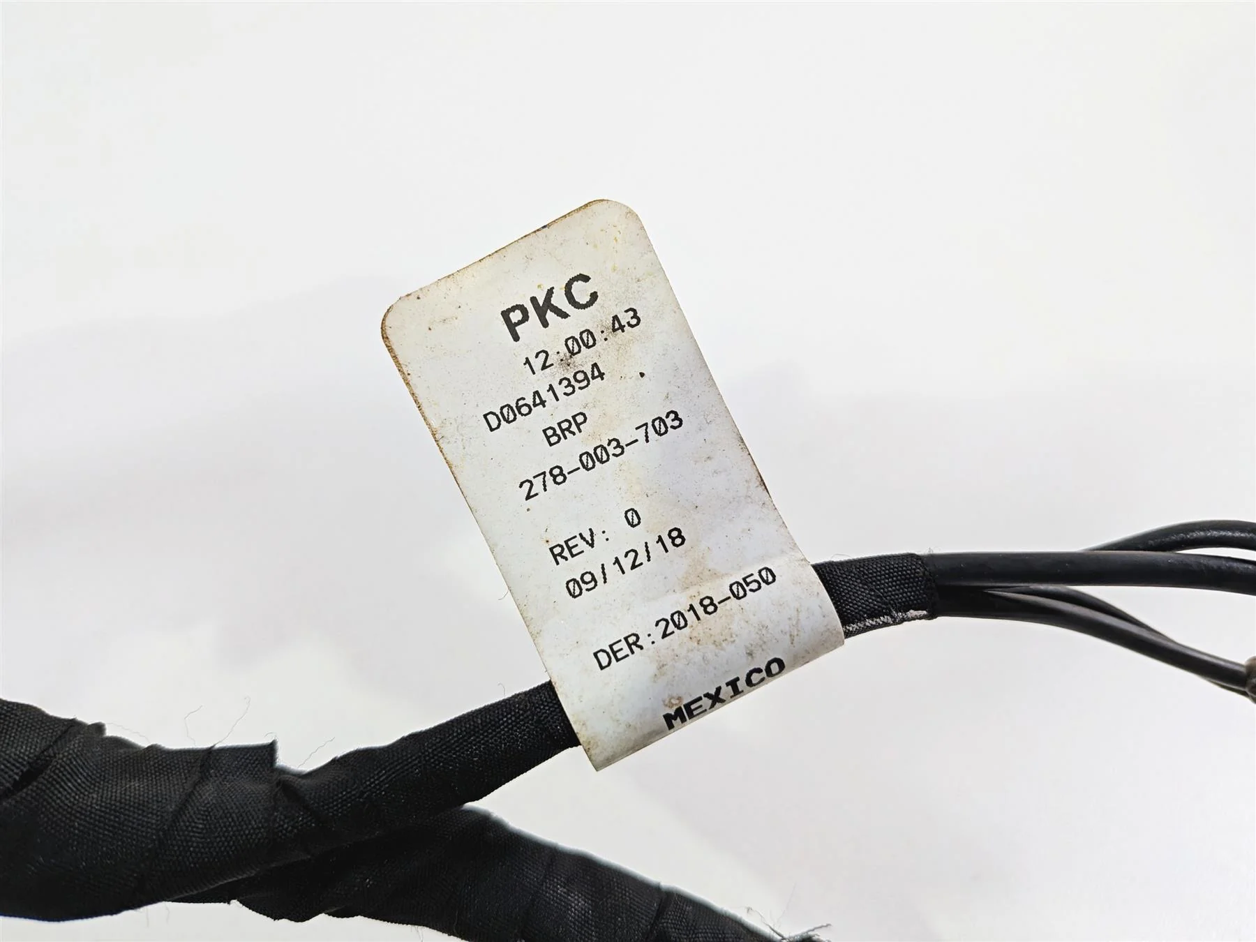 2019 Sea-Doo Spark 900 Trixx Main Wiring Harness Loom - No Cuts 278003703 - Image 6