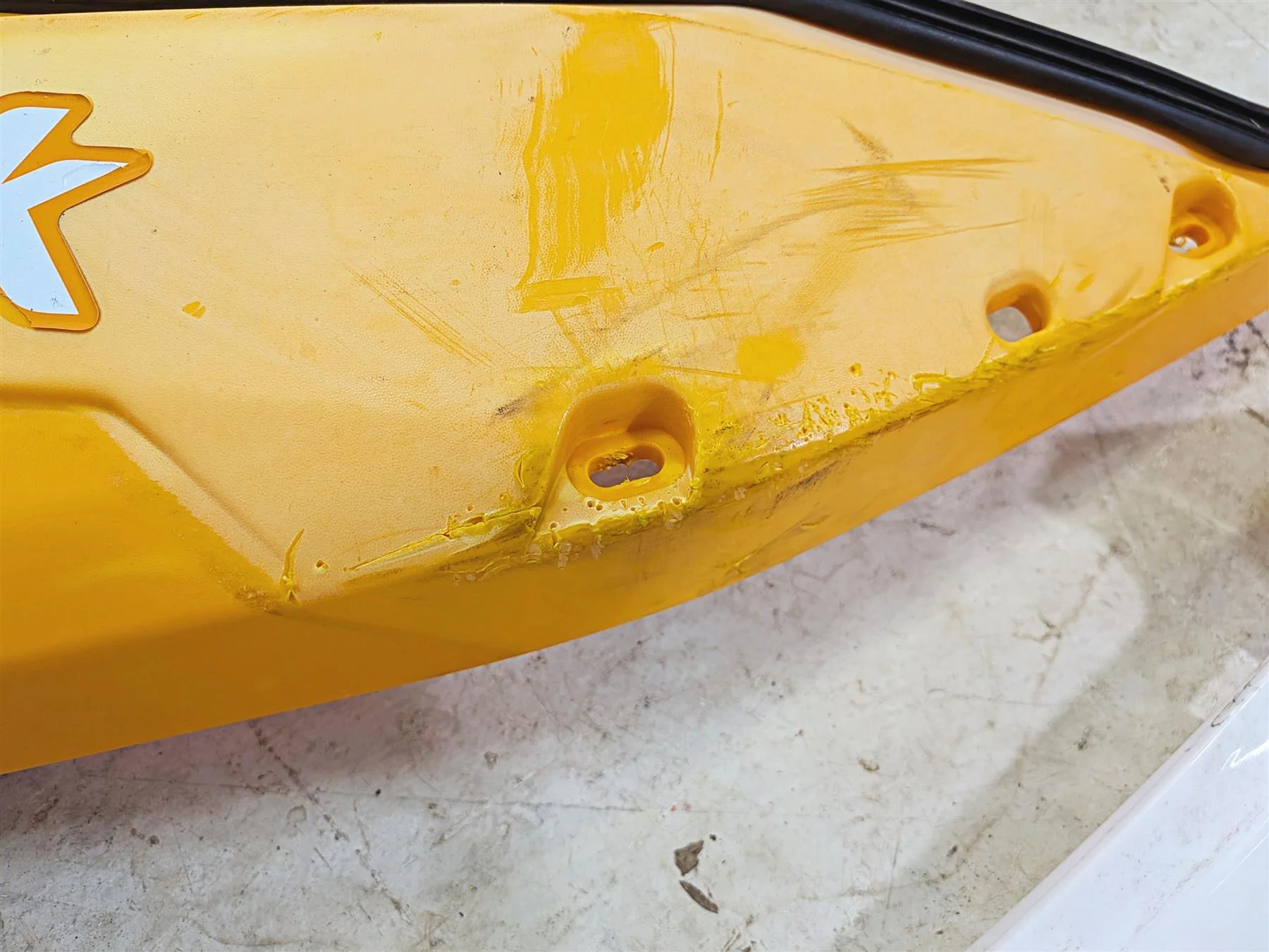 2019 Sea-Doo Spark 900 Trixx Outer Exterior Cover Fairing Set 291004496 - Image 6
