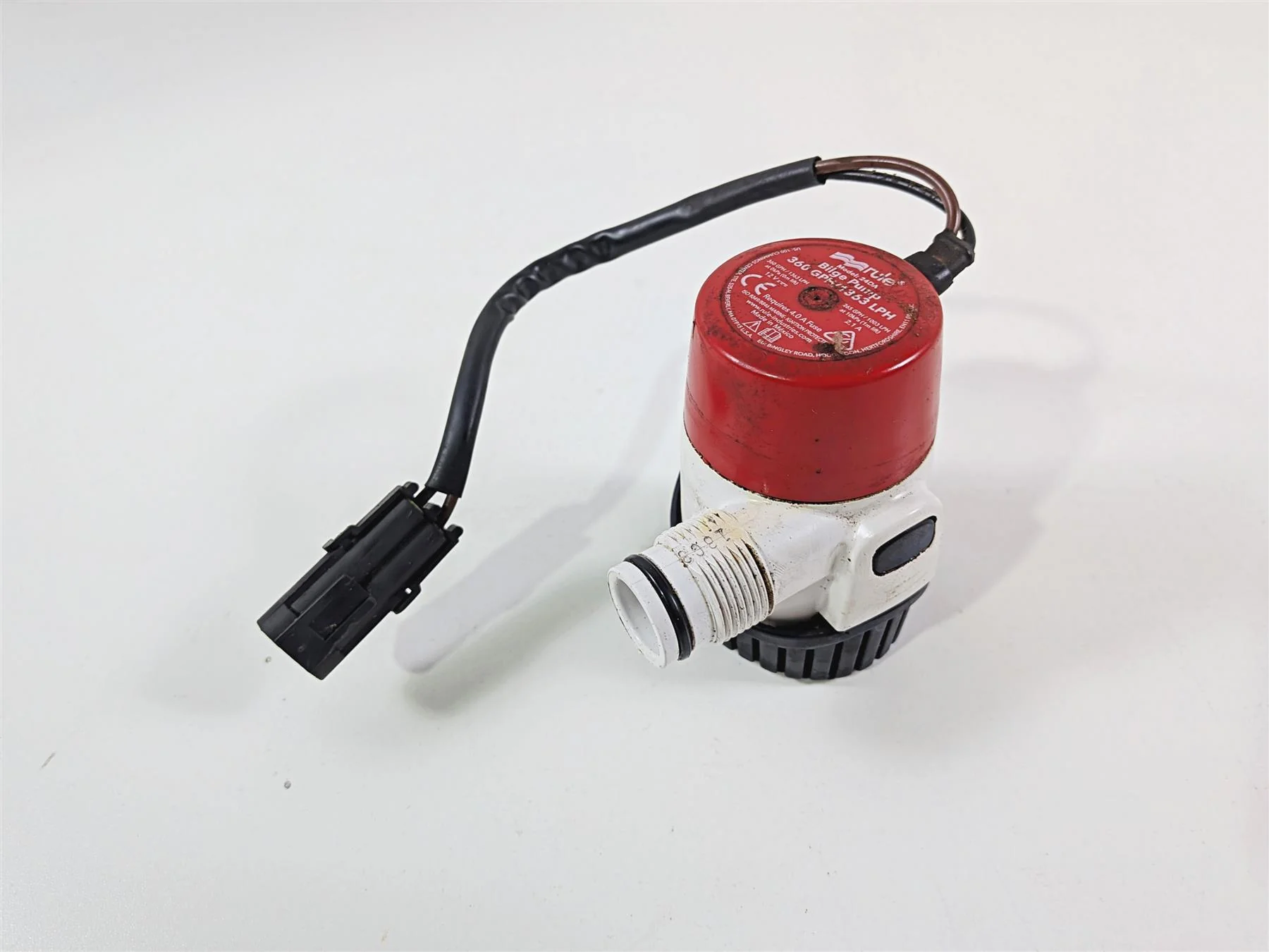 2019 Sea-Doo Spark 900 Trixx Rule Bilge Pump 24DA + Wiring Set 278003483 - Image 12