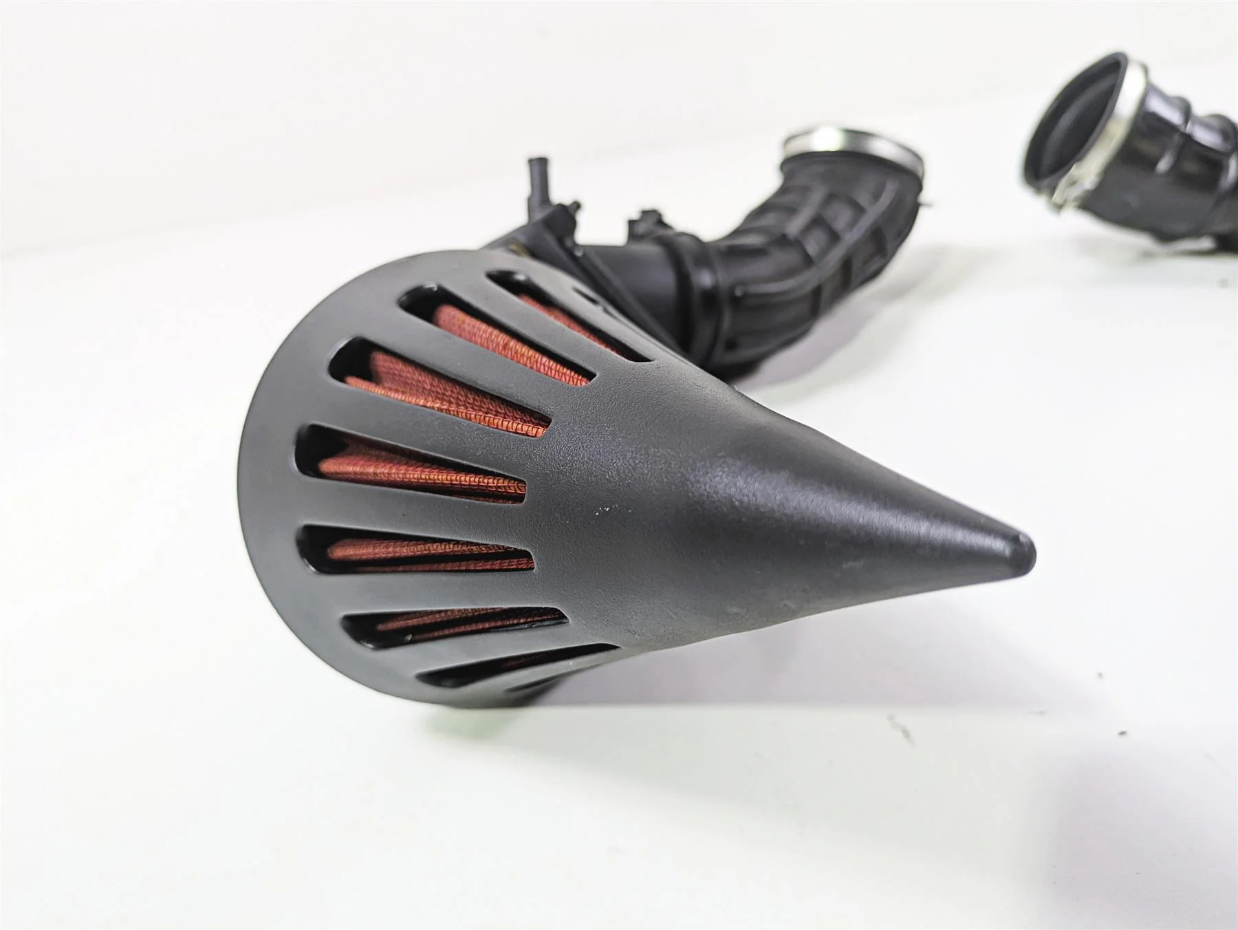 2019 Suzuki M109R VZR1800 Boulevard Dual Spike Flat Black Red Filter AC-236-BK - Image 8