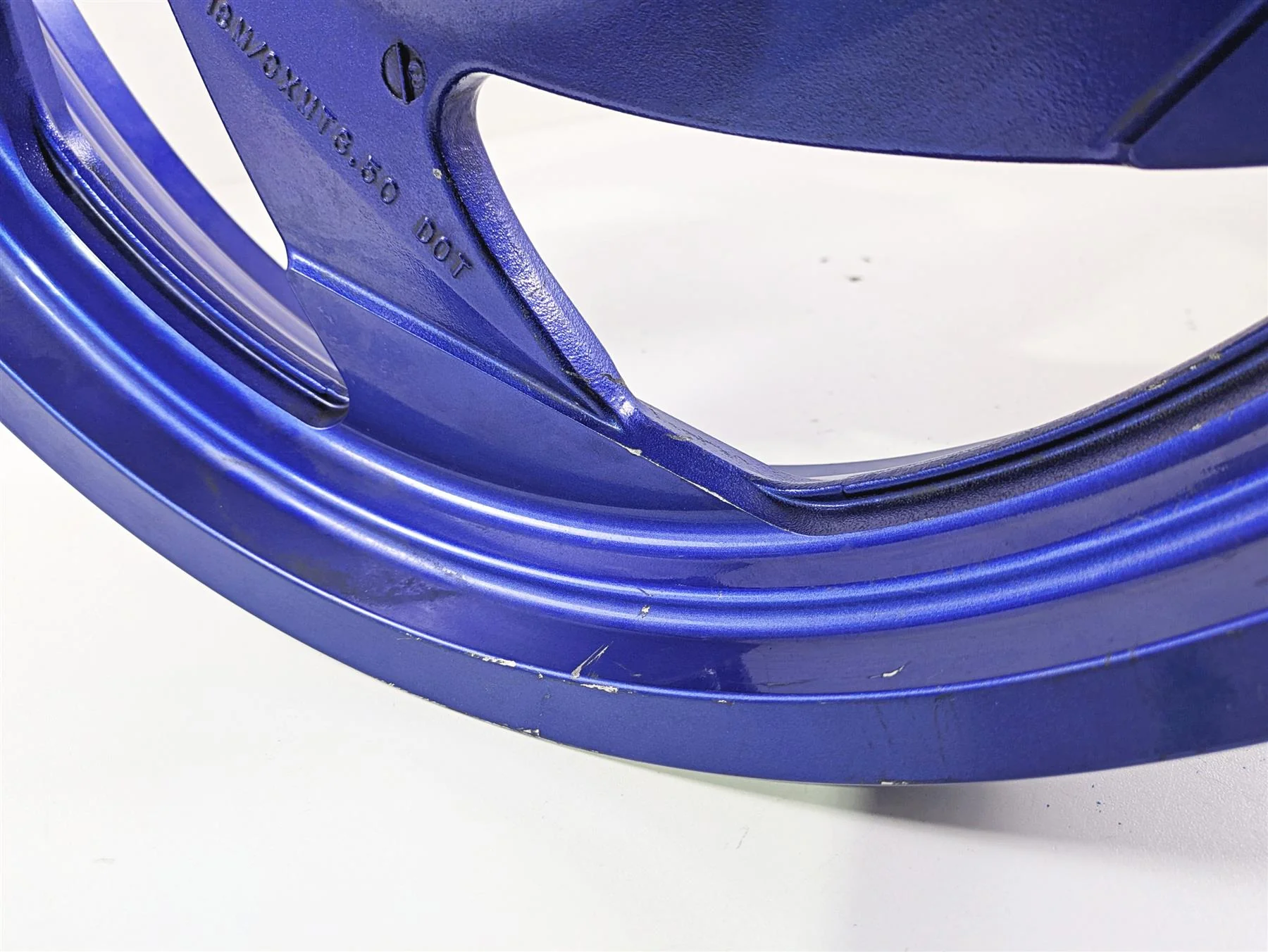 2019 Suzuki M109R VZR1800 Boulevard Front Wheel Rim 18x3.5 READ 54111-48G10 - Image 10