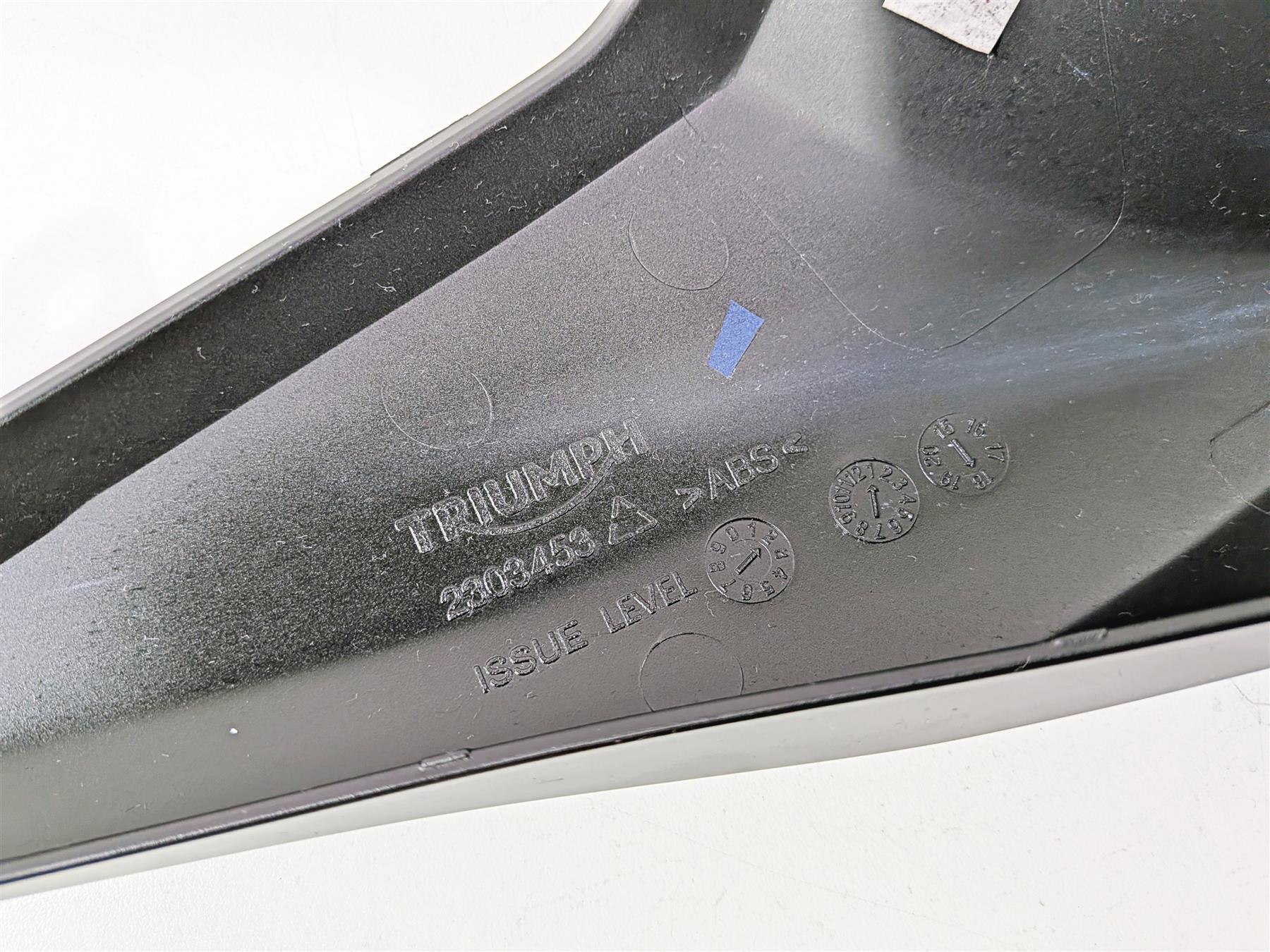 2019 Triumph Speed Triple RS 1050 Black Left Tail Cover Fairing T2303456 - Image 8