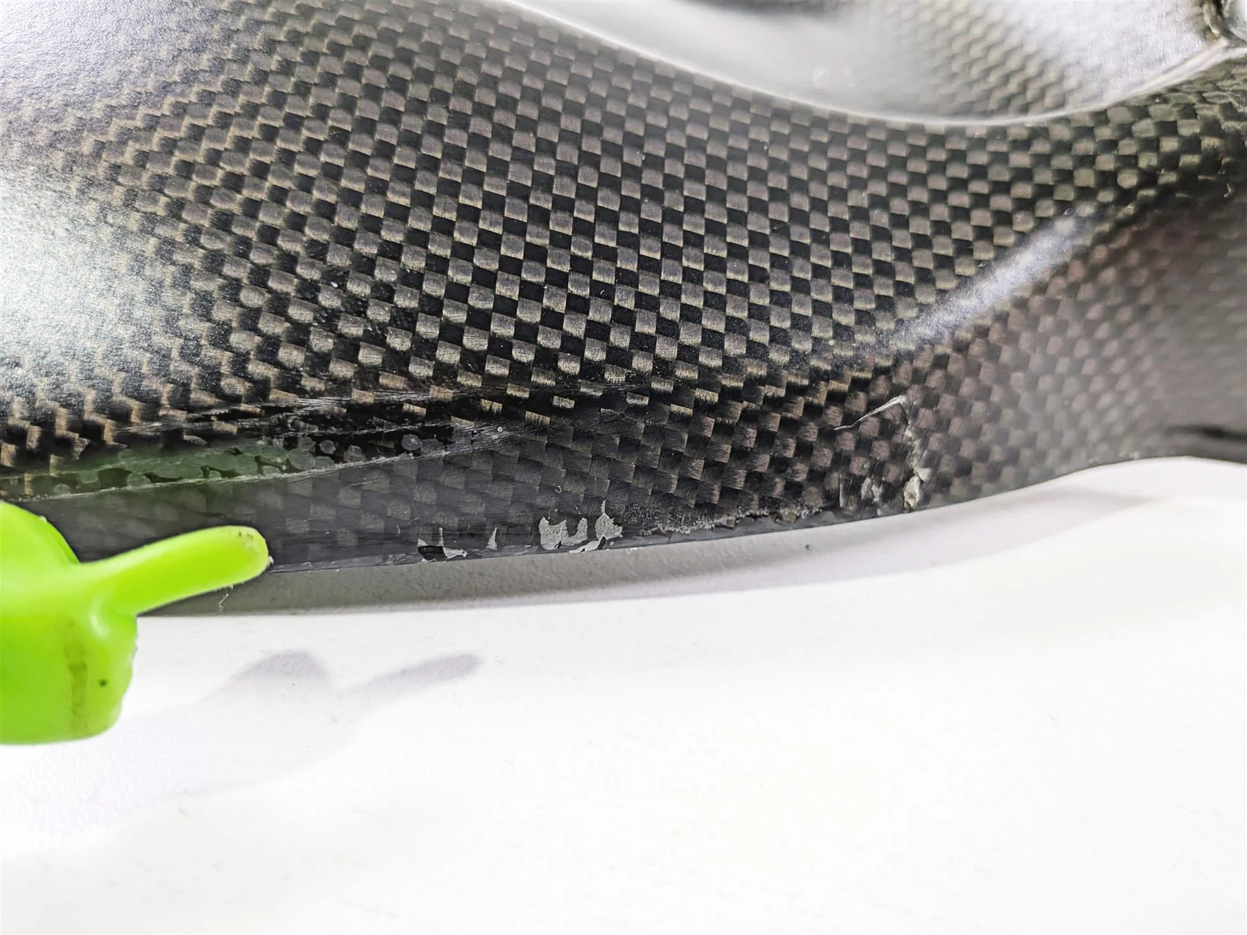 2019 Triumph Speed Triple RS 1050 Carbon Fiber Rear Fender Mud Guard - Image 11