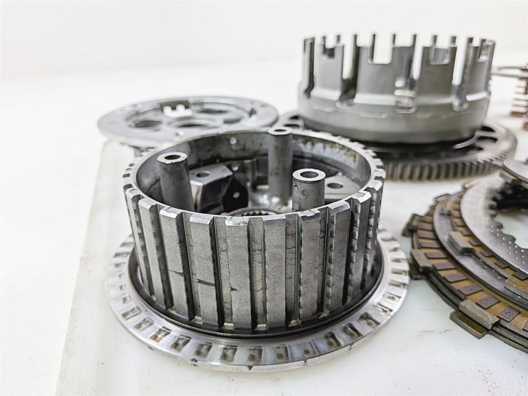 2019 Triumph Speed Triple RS 1050 Clutch Basket Friction Disc Set T1176550 - Image 4