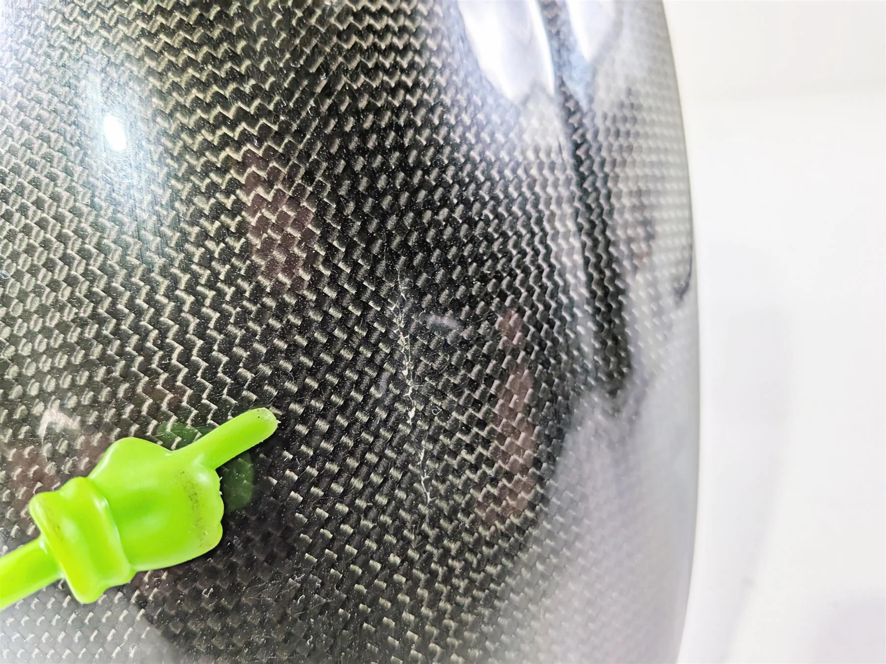 2019 Triumph Speed Triple RS 1050 Front Carbon Fiber Fender T2306626 - Image 7