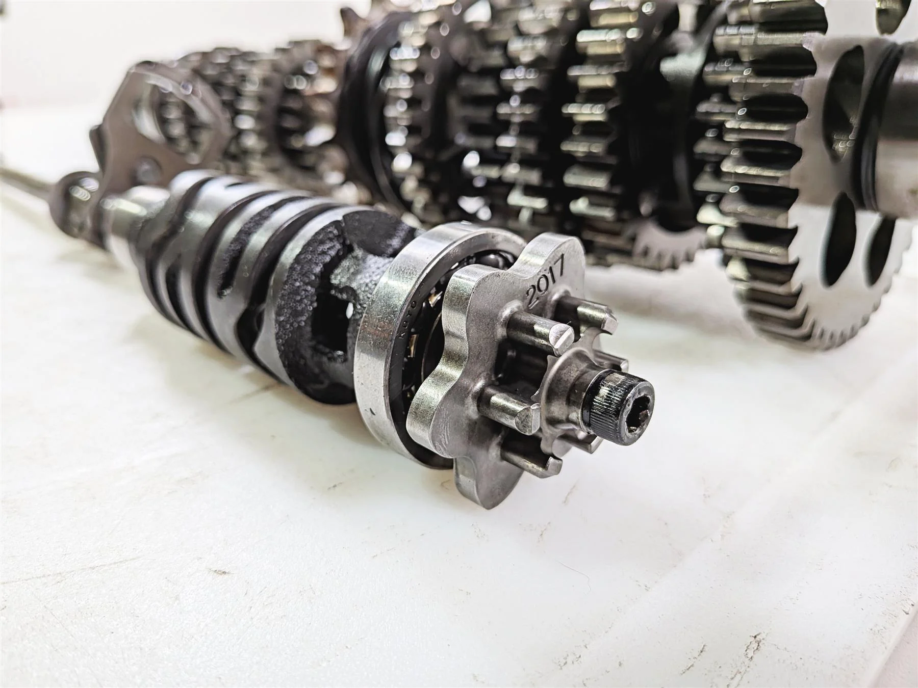 2019 Triumph Speed Triple RS 1050 Transmission Gear Pack Shift Fork Drum T1185078 - Image 11