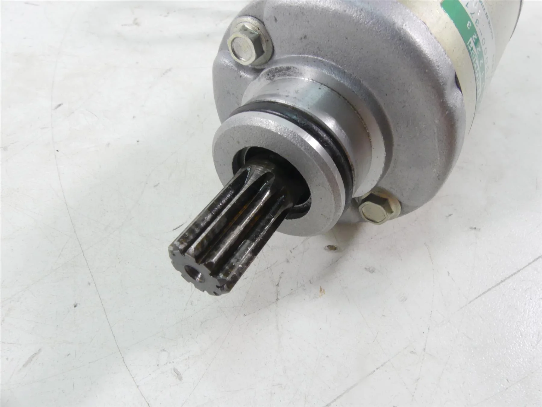 2019 Triumph Street Triple 765R Denso Engine Starter Motor T1312223 - Image 8