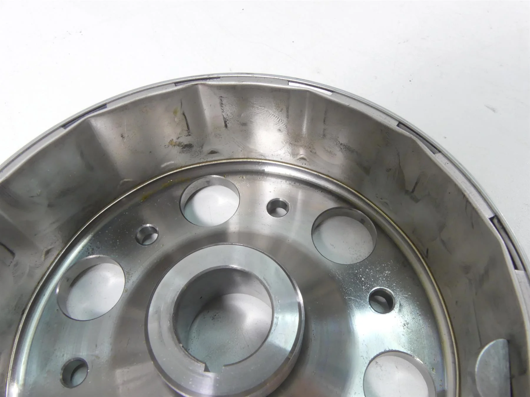 2019 Triumph Street Triple 765R Denso Ignition Flywheel Rotor T1300182 - Image 3