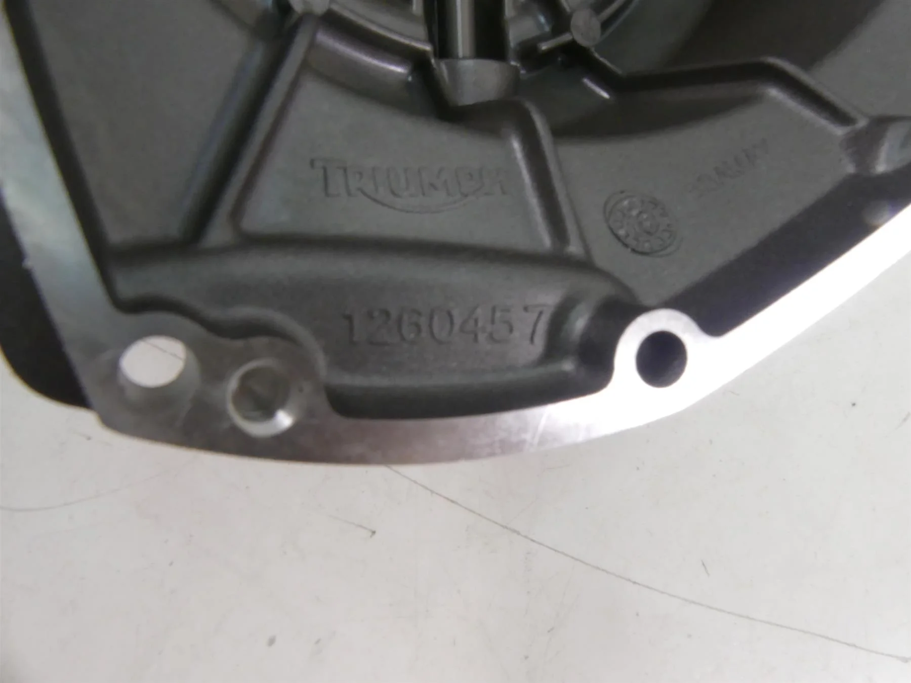 2019 Triumph Street Triple 765R Engine Side Clutch Cover T1260457 - Image 7
