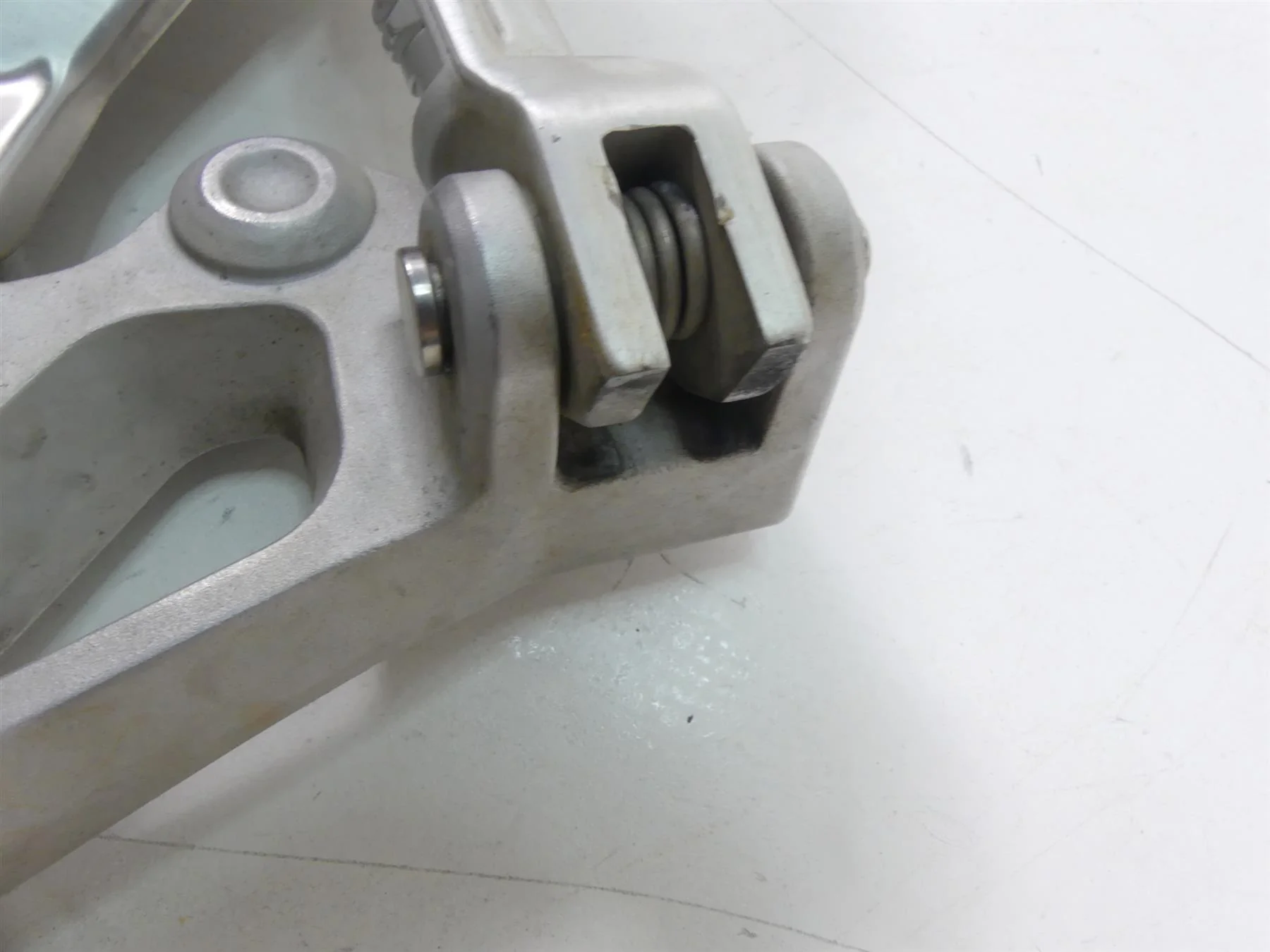 2019 Triumph Street Triple 765R Left Rider Footpeg Foot Rest T2081534 - Image 6
