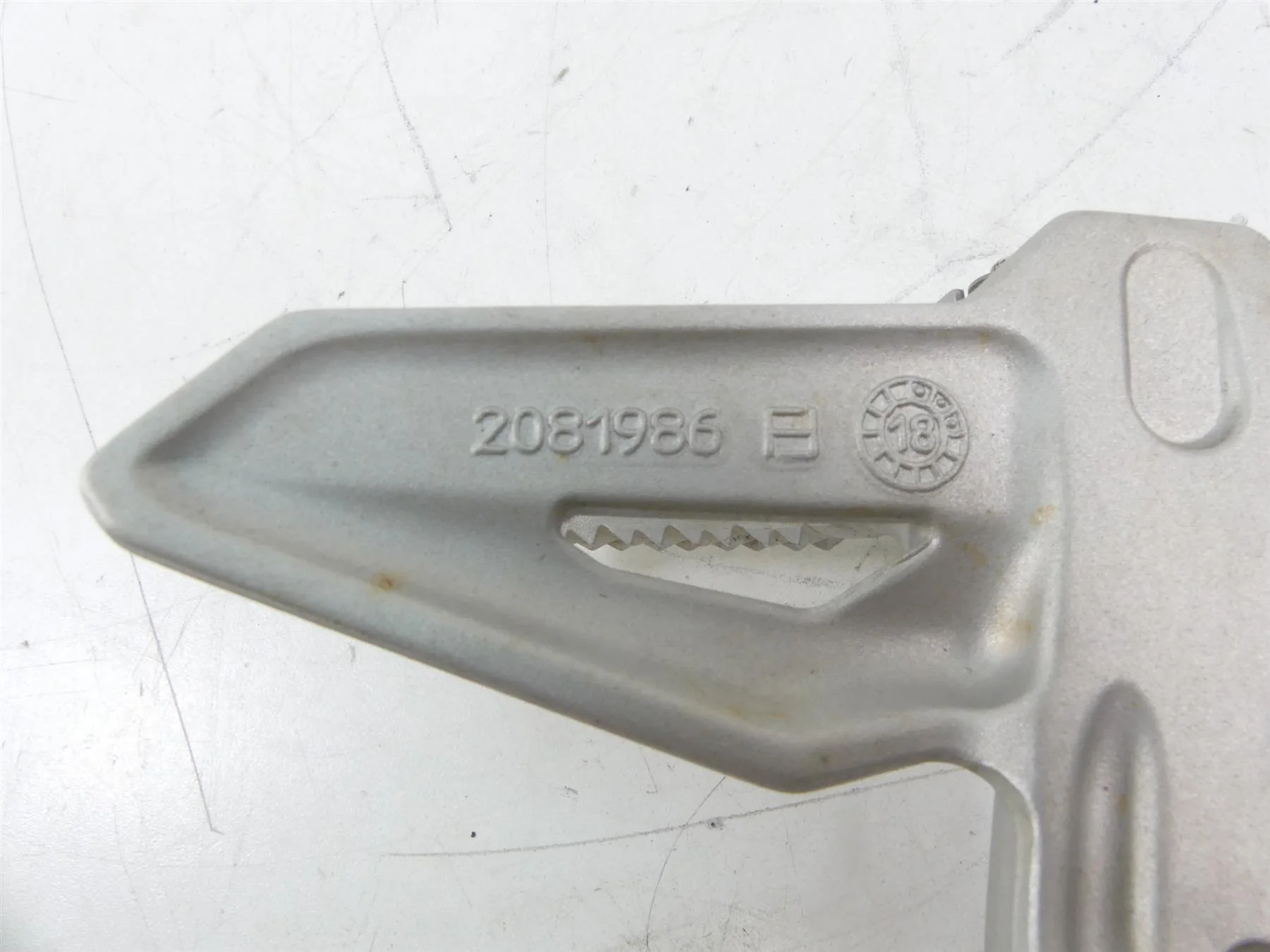 2019 Triumph Street Triple 765R Rear Passenger Footpeg Set T2081986 - Image 9