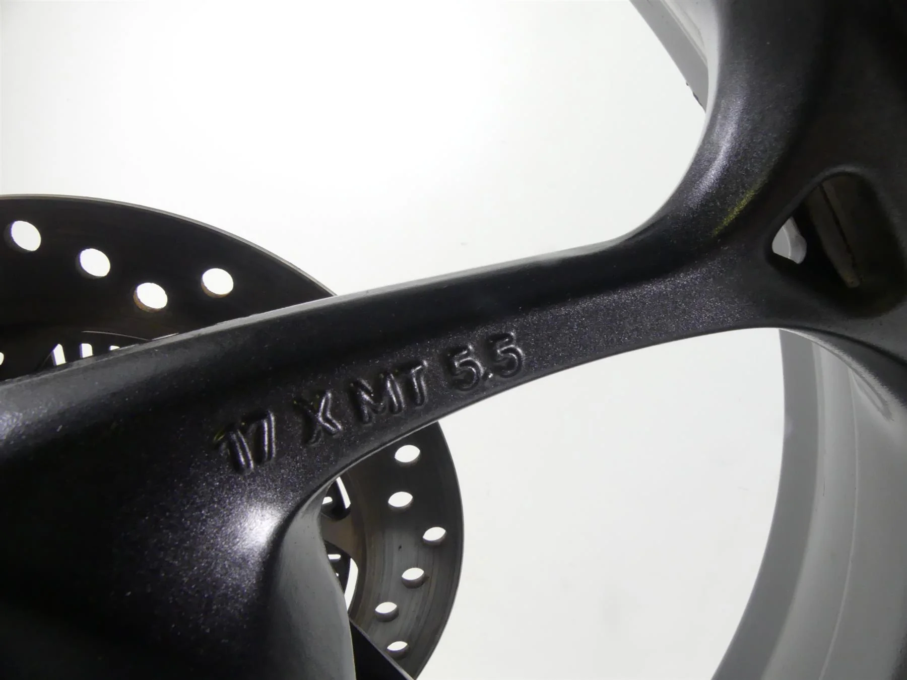 2019 Triumph Street Triple 765R Rear Wheel Rim 17x5.5 - Read T2010928 - Image 9