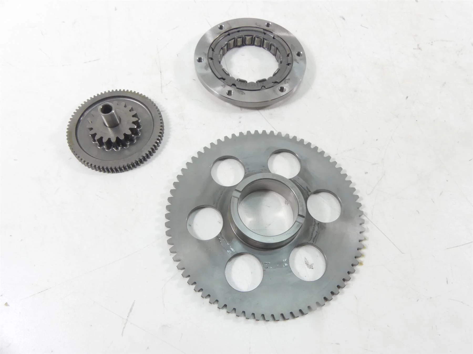 2019 Triumph Street Triple 765R Starter Clutch Gear Set T1220567 - Image 3
