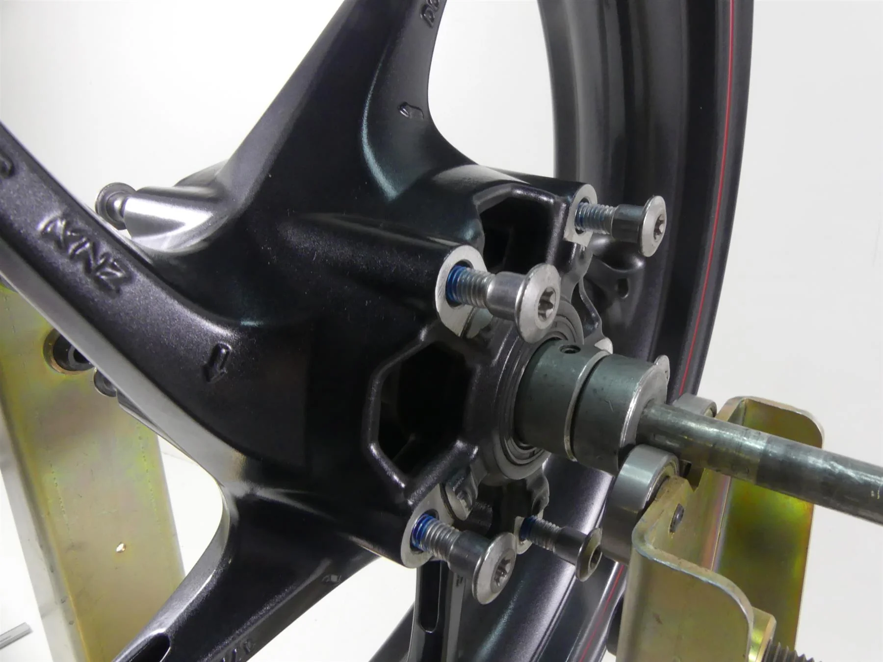 2019 Triumph Street Triple 765R Straight 17x3.5 Front Wheel Rim T2000341 - Image 8