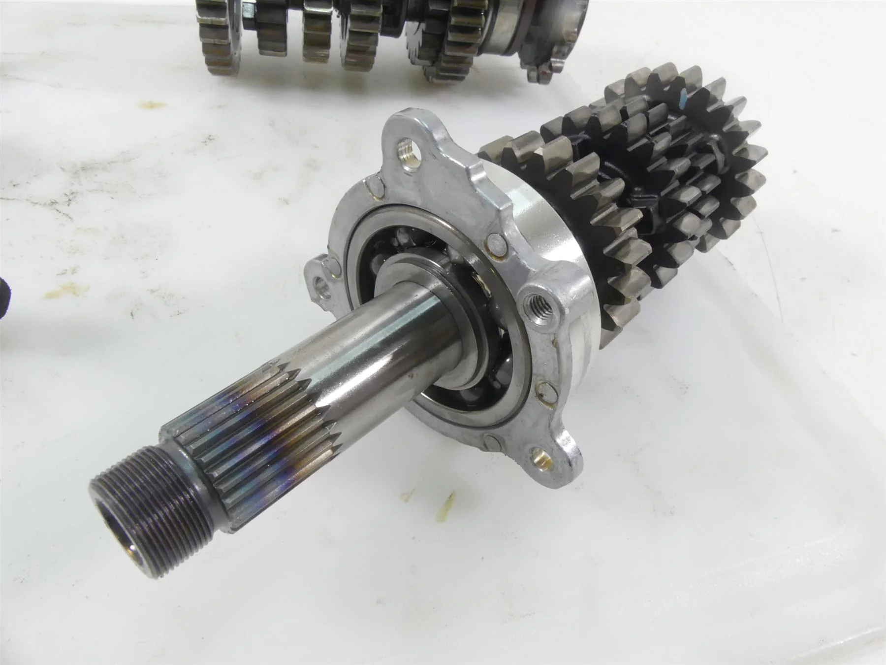 2019 Triumph Street Triple 765R Transmission Gears Shift Drum & Forks T1180296 - Image 11