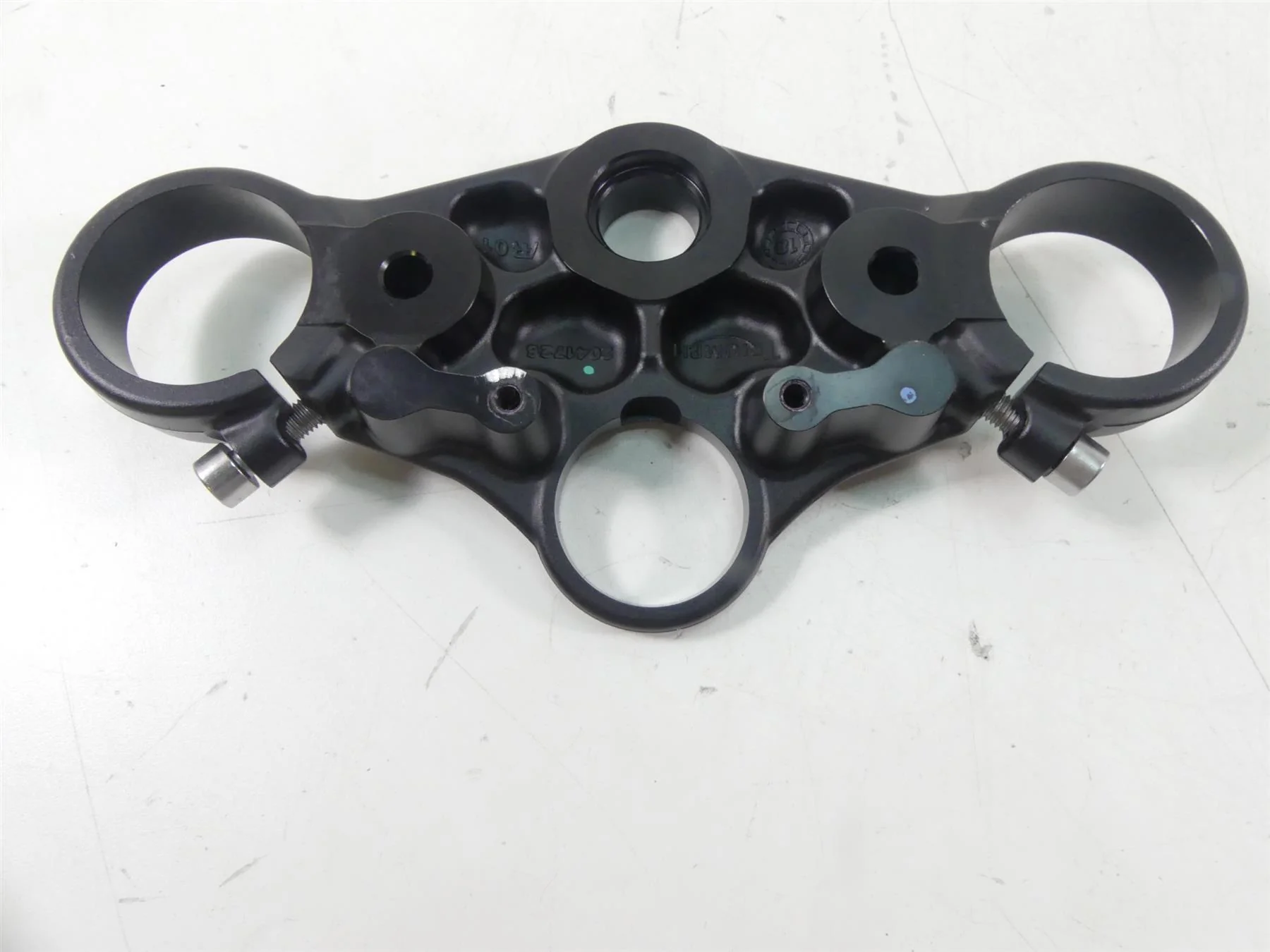2019 Triumph Street Triple 765R Upper Triple Tree Steering Clamp 50mm T2041726 - Image 5
