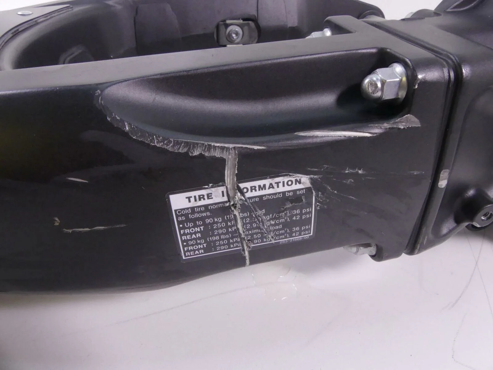 2019 Yamaha VMX17 V-Max 1700 Swingarm Swing Arm Differential Read 2S3-46101-10-0 - Image 11