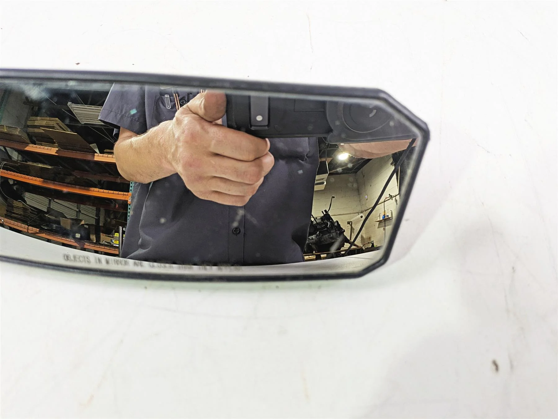 2020 Can Am Maverick X3 Turbo R STD Central Rear View Mirror 707900502 - Image 6