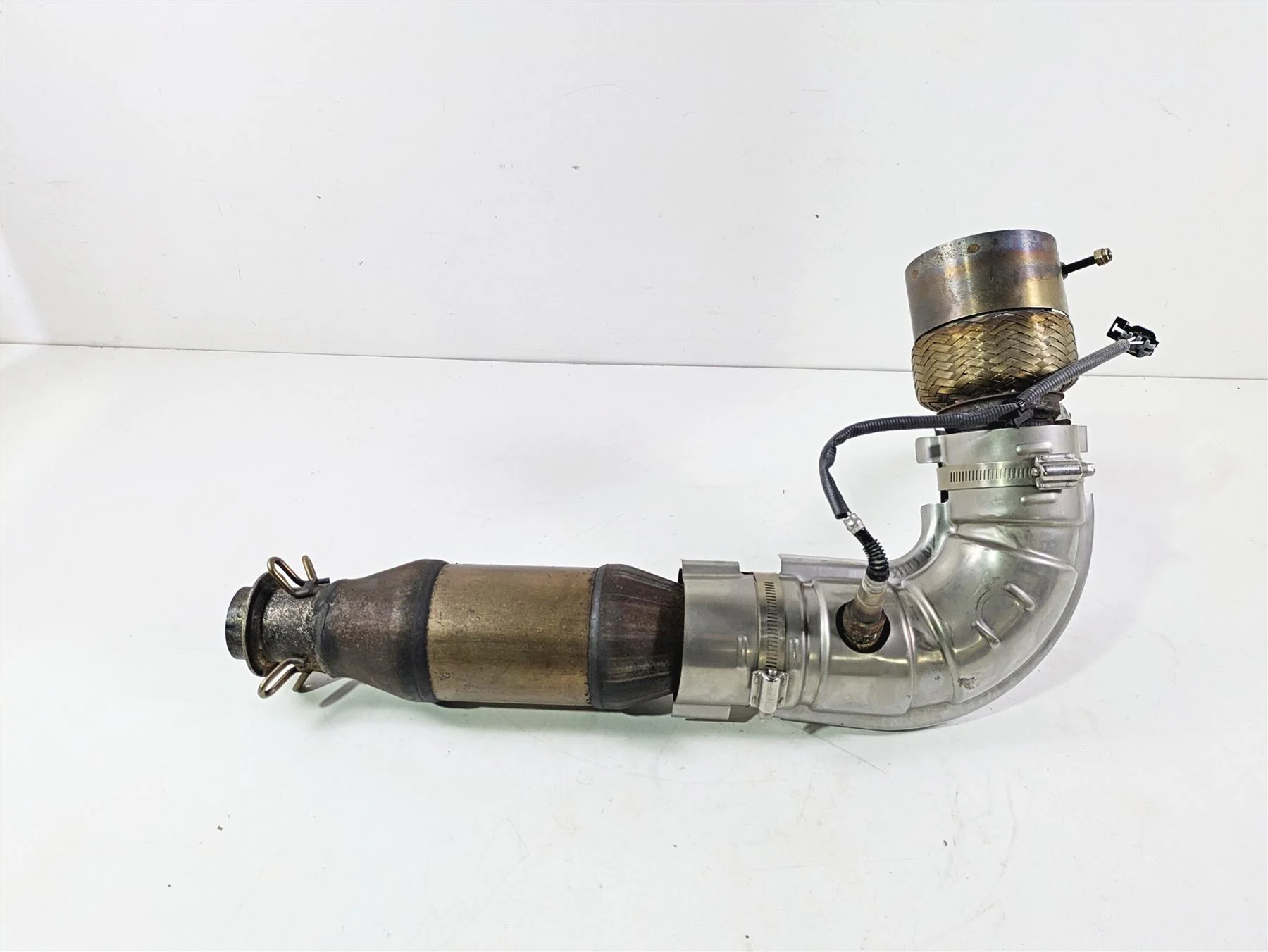 2020 Can Am Maverick X3 Turbo R STD Exhaust Header Midpipe 707602682 707603426 - Image 8