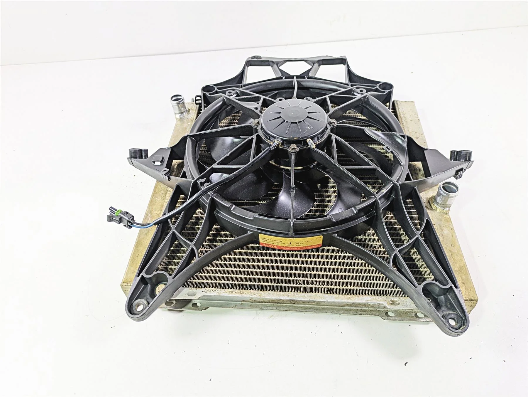 2020 Can Am Maverick X3 Turbo R STD Radiator & Fan Set -Read 709200703 709200588 - Image 3