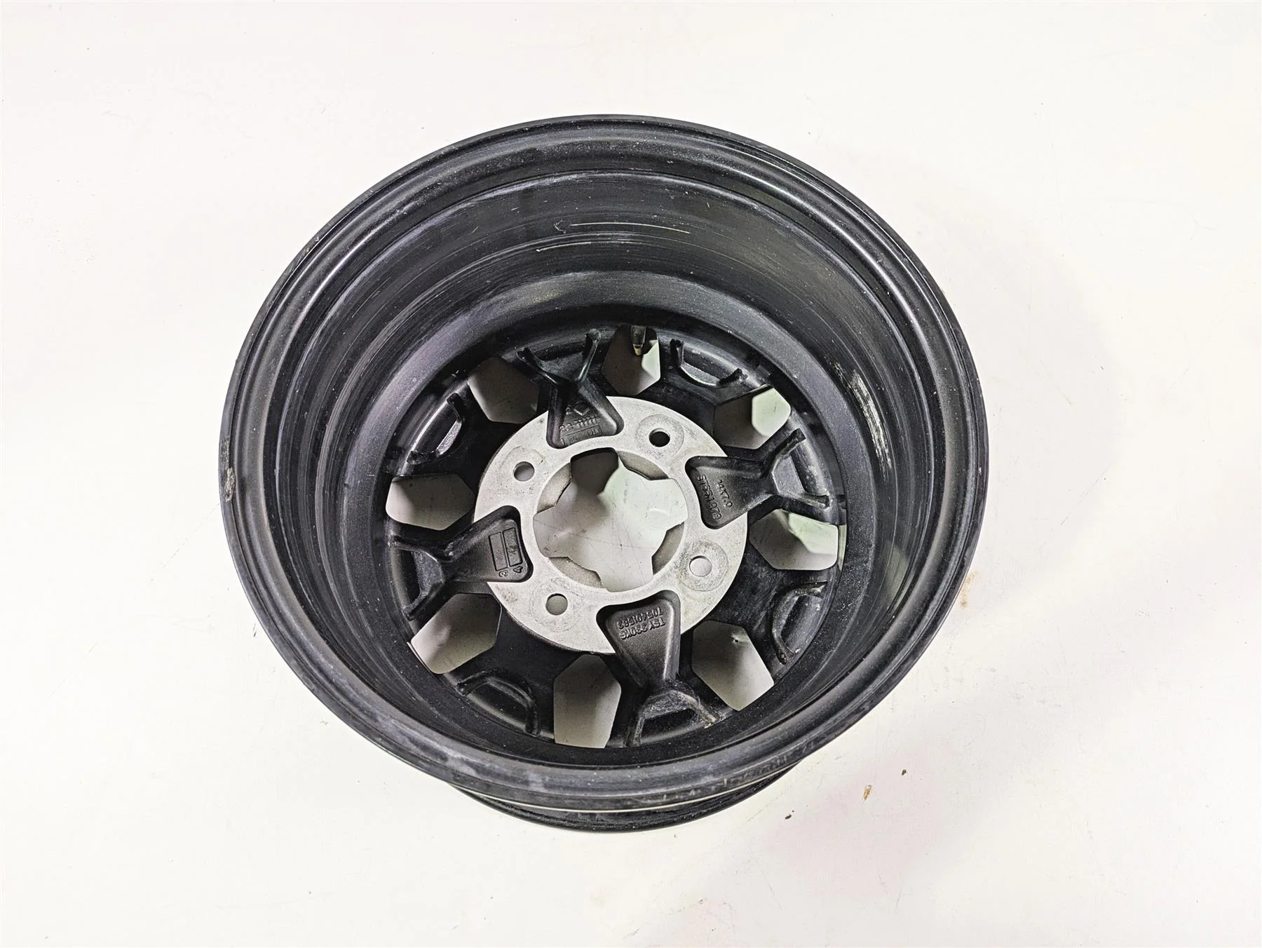 2020 Can Am Maverick X3 Turbo R STD Rear Right 14x7 Stock Wheel Rim 705502493 - Image 4