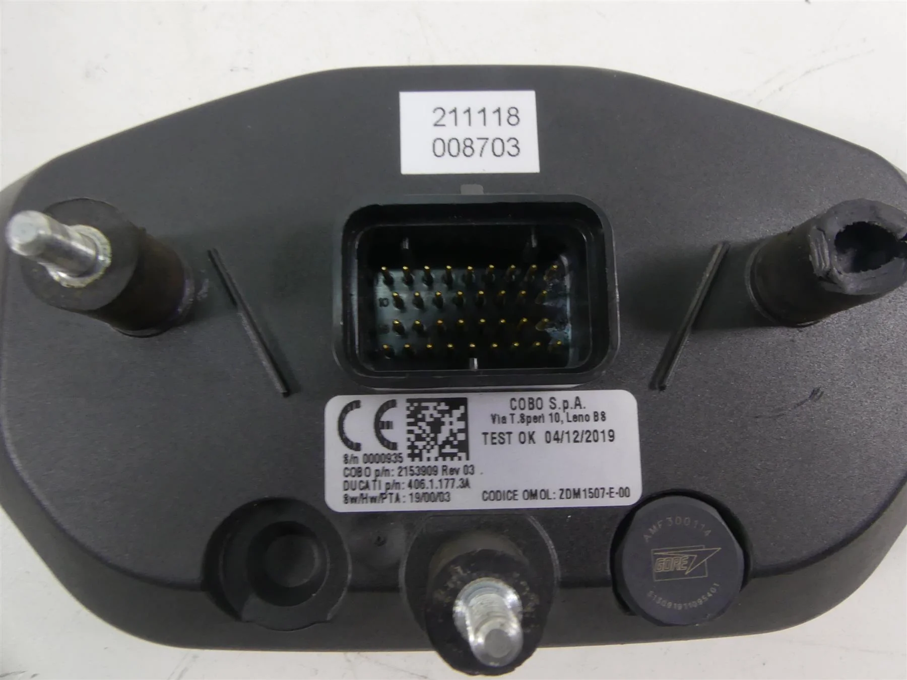 2020 Ducati Panigale V2 Speedometer Tft Instrument 576miles -Read 40611773A - Image 9