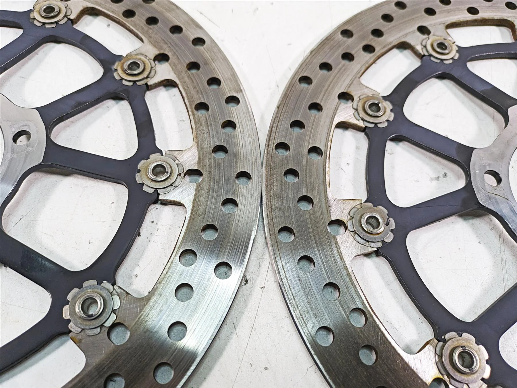 2020 Ducati Scrambler 1100 Sport Pro Front Brake Rotor Disc Set 49241011A - Image 8