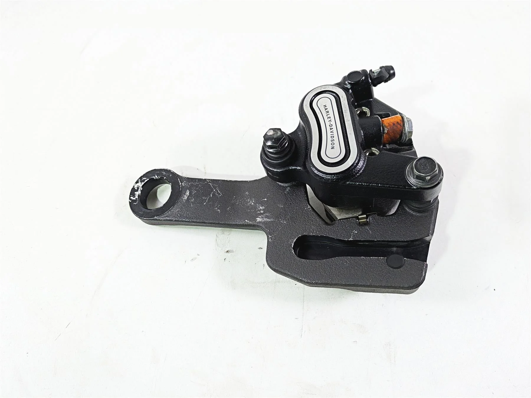2020 Harley Softail FXST Standard Rear Brake Caliper & Bracket 41300192 - Image 2