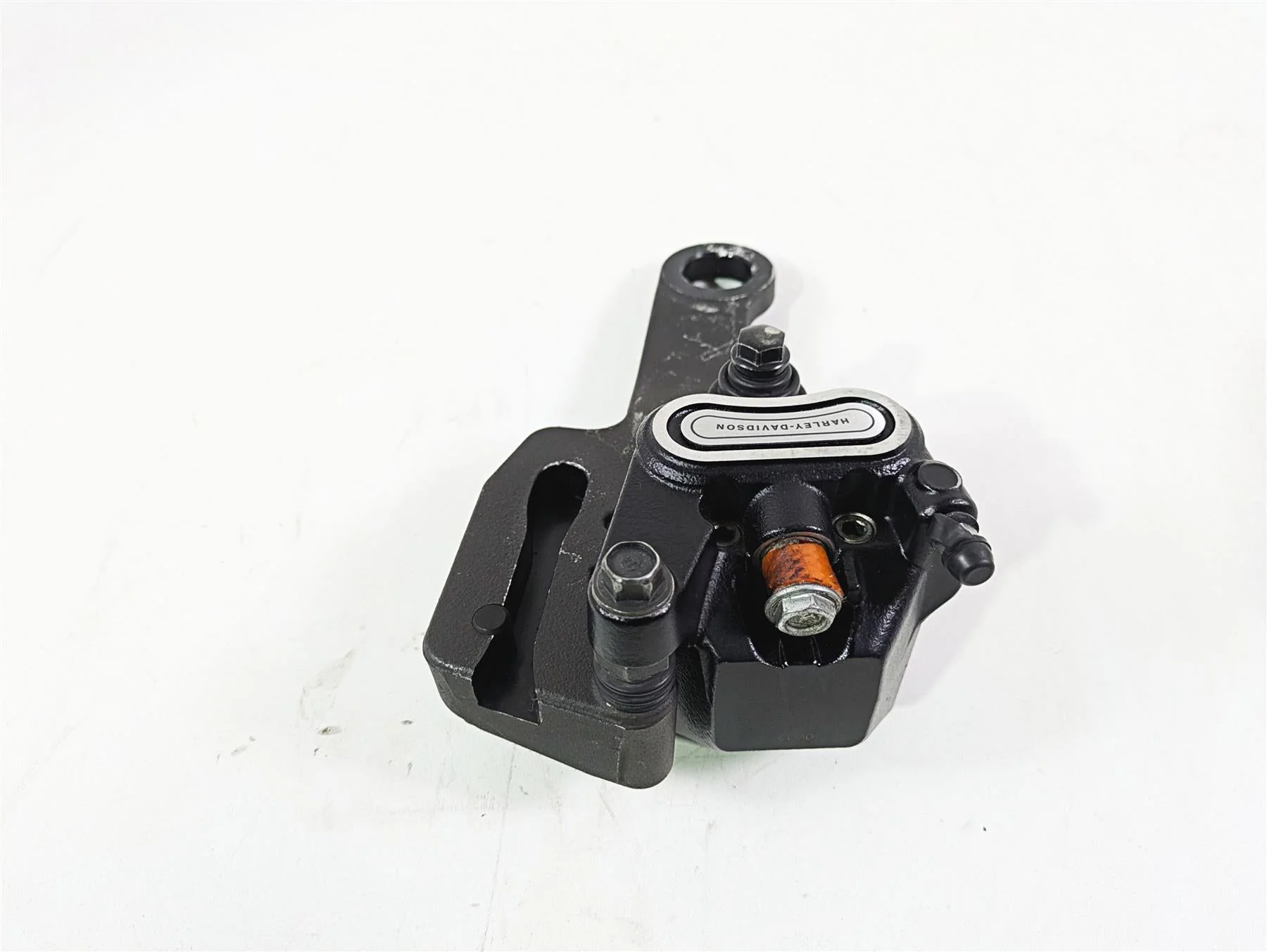 2020 Harley Softail FXST Standard Rear Brake Caliper & Bracket 41300192 - Image 3