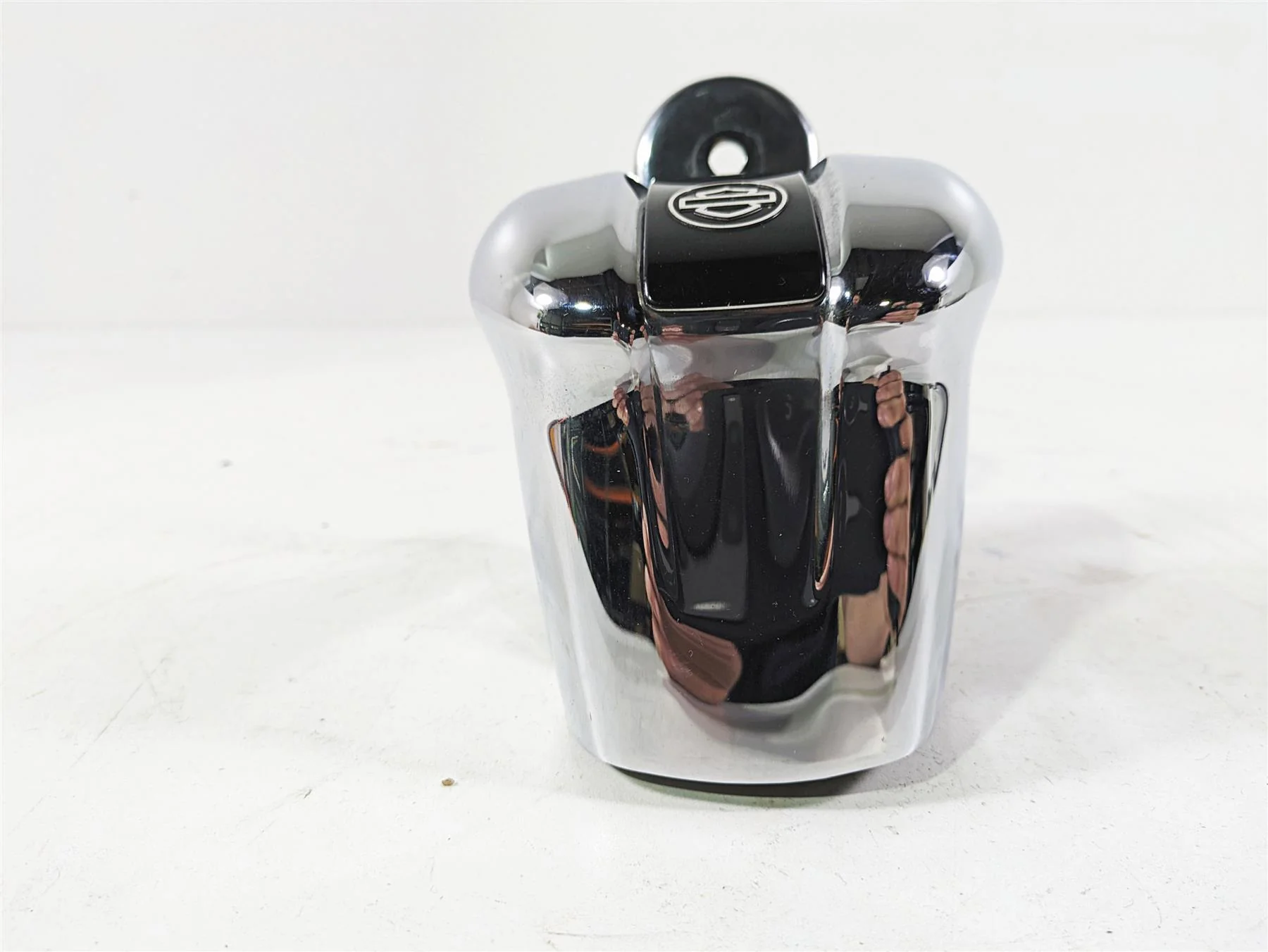 2020 Harley Touring FLHT Electra Glide Horn & Chrome Cover 61300523A - Image 3
