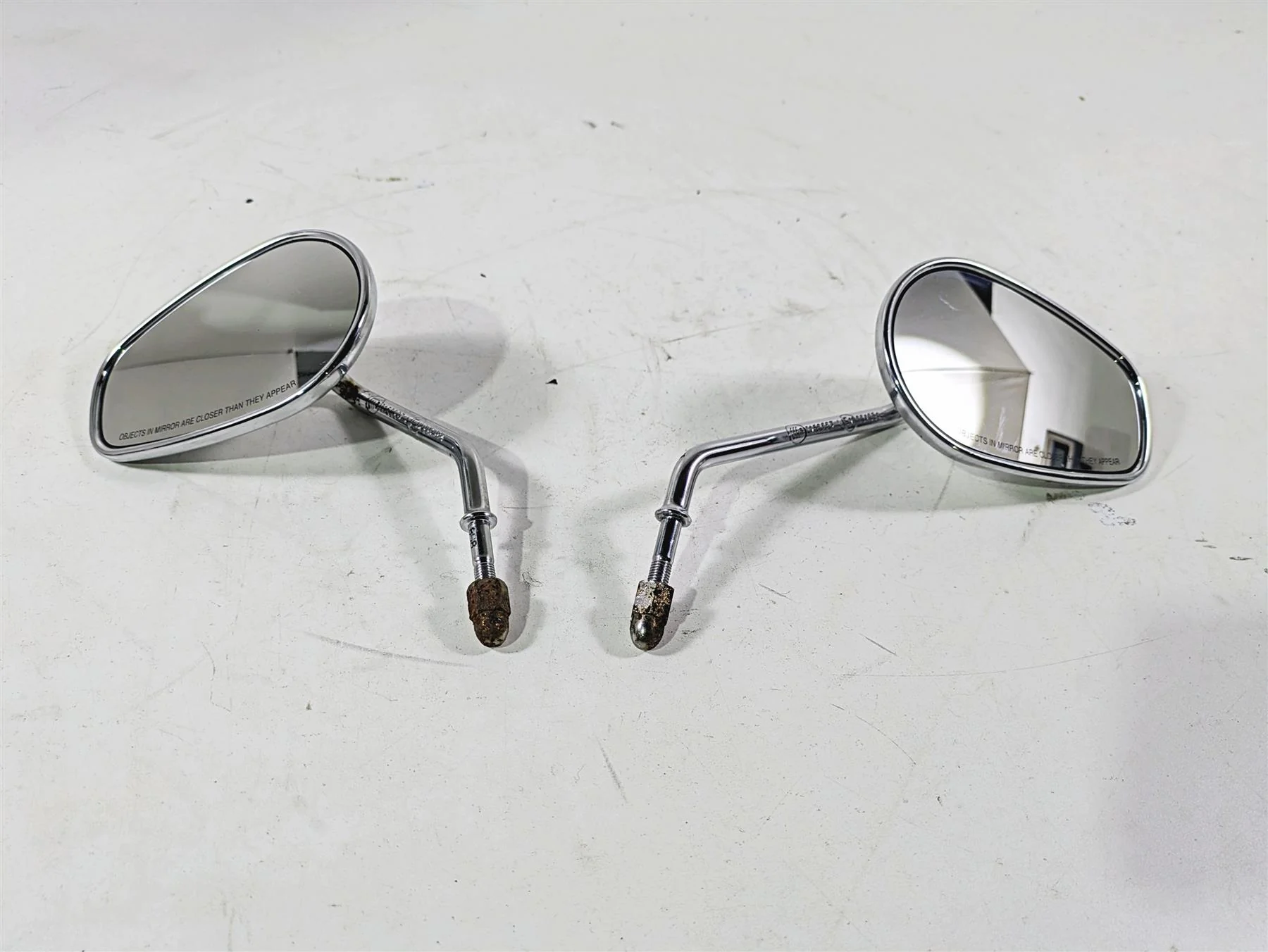 2020 Harley Touring FLHT Electra Glide Rear View Mirror Set 91840-03B 91845-03B