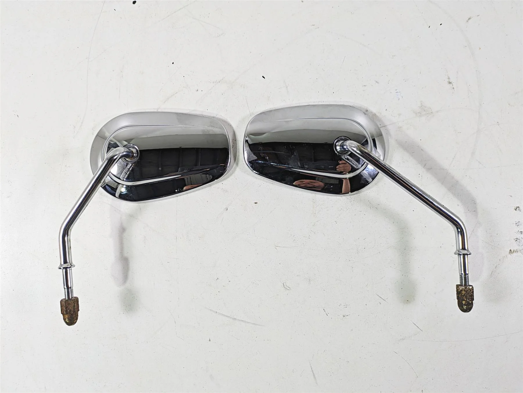 2020 Harley Touring FLHT Electra Glide Rear View Mirror Set 91840-03B 91845-03B - Image 10