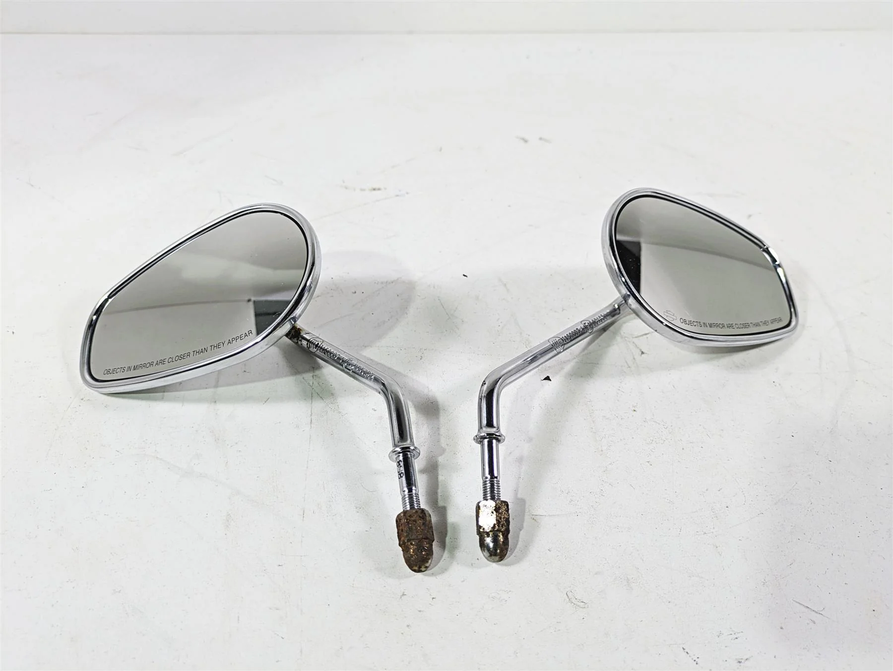 2020 Harley Touring FLHT Electra Glide Rear View Mirror Set 91840-03B 91845-03B - Image 11
