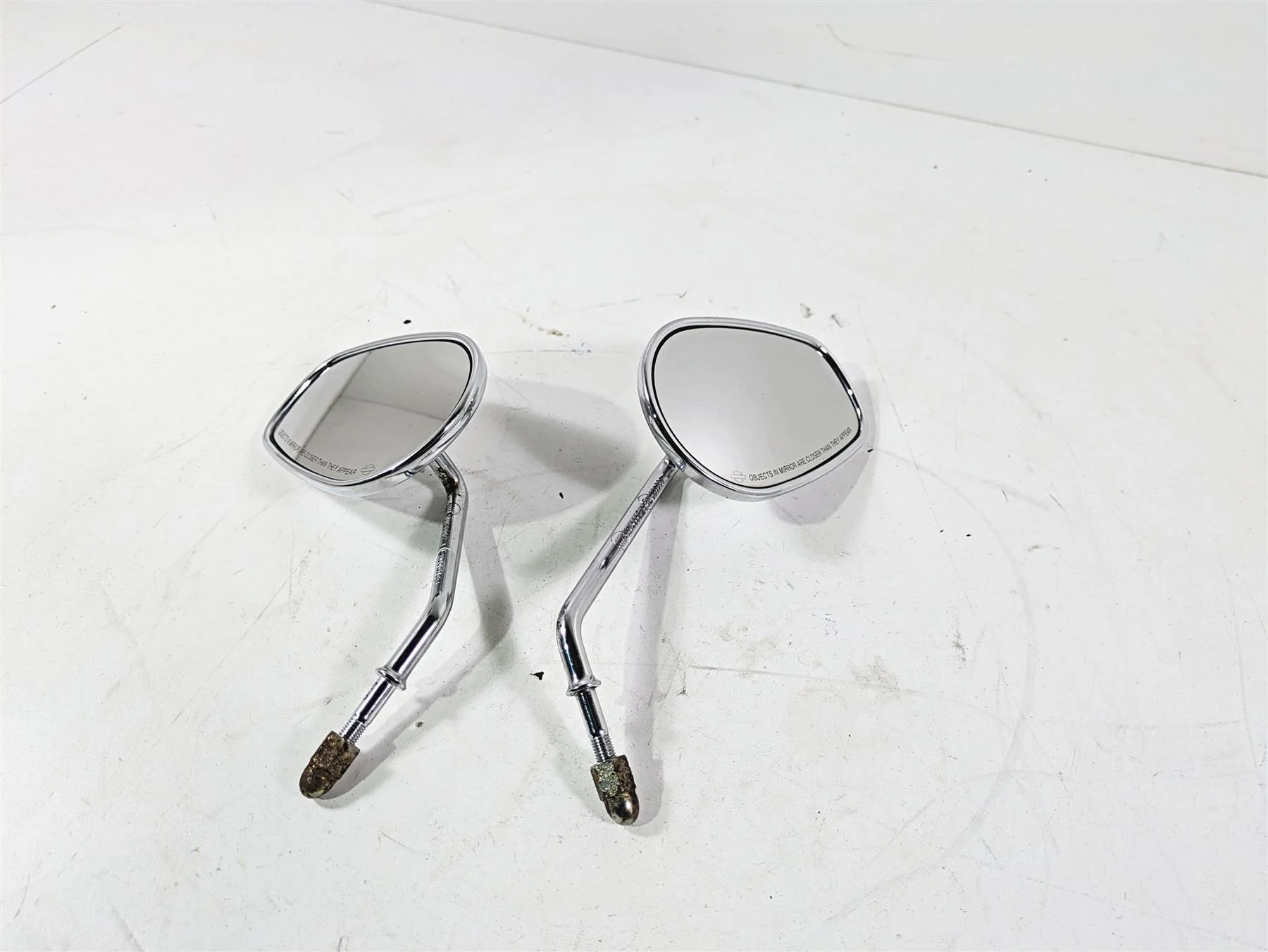 2020 Harley Touring FLHT Electra Glide Rear View Mirror Set 91840-03B 91845-03B - Image 12