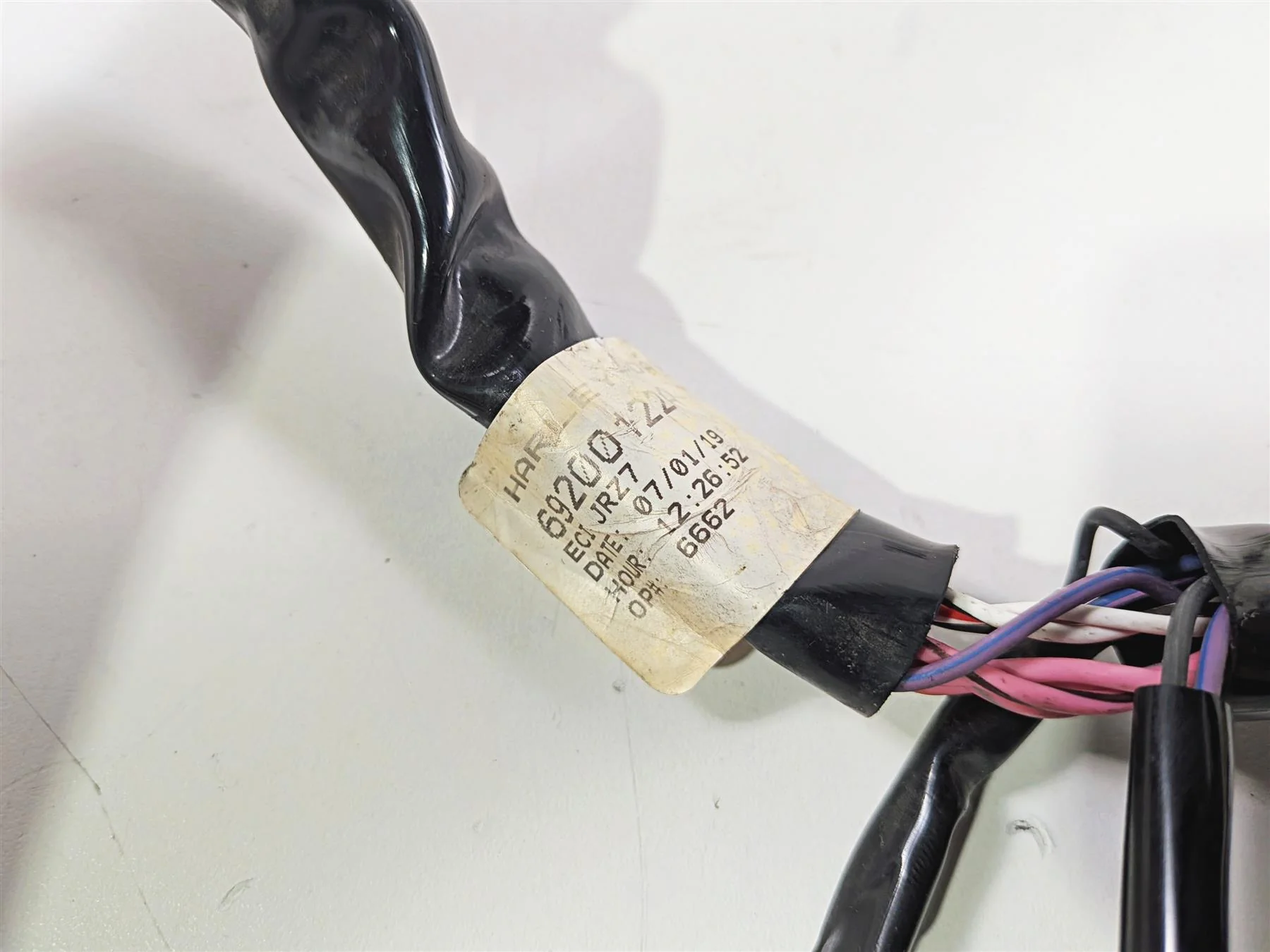 2020 Harley Touring FLTRK Road Glide Front Fairing Wiring Harness 69200122A - Image 4