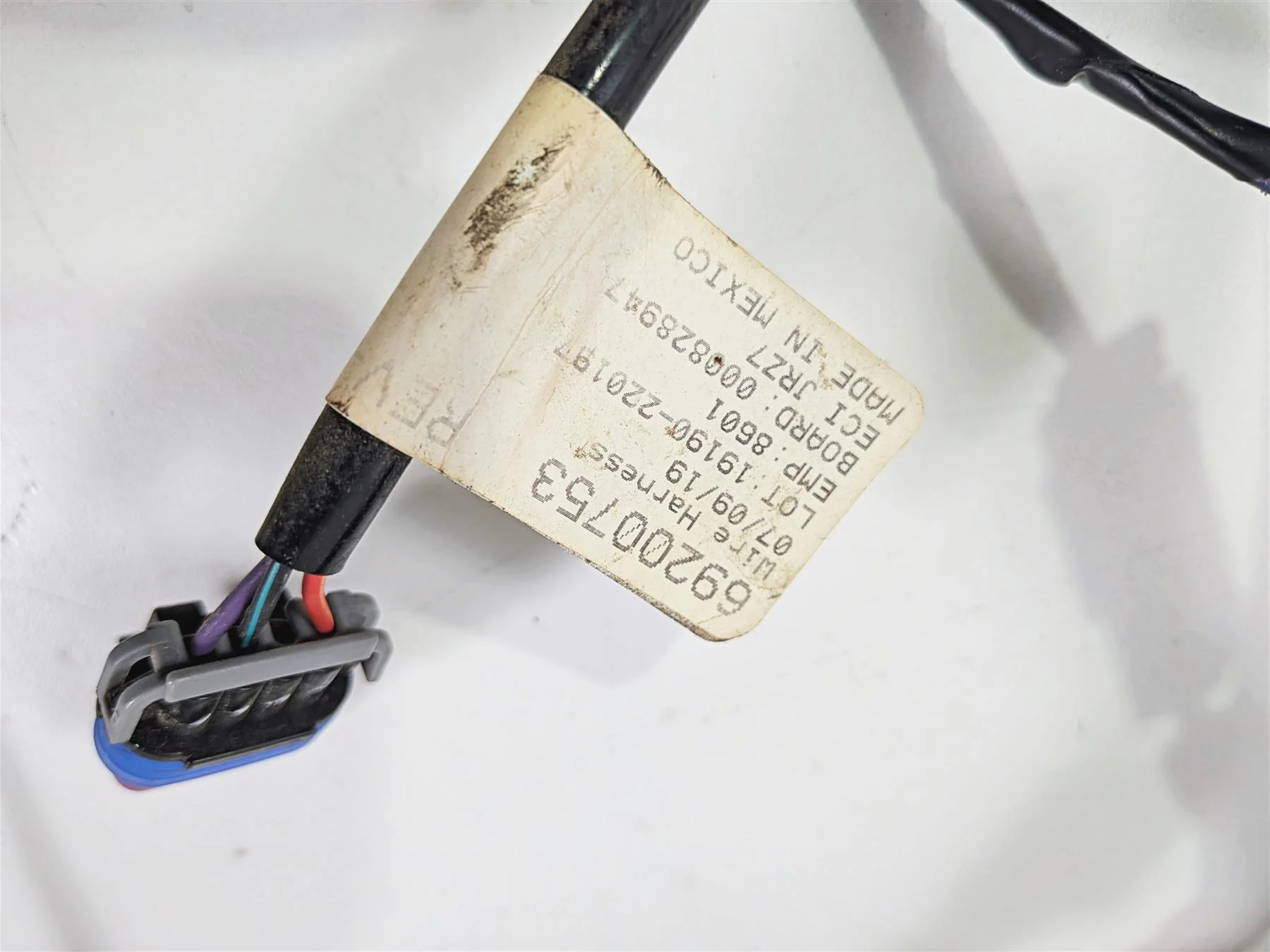 2020 Harley Touring FLTRK Road Glide Front Fairing Wiring Harness 69200122A - Image 5