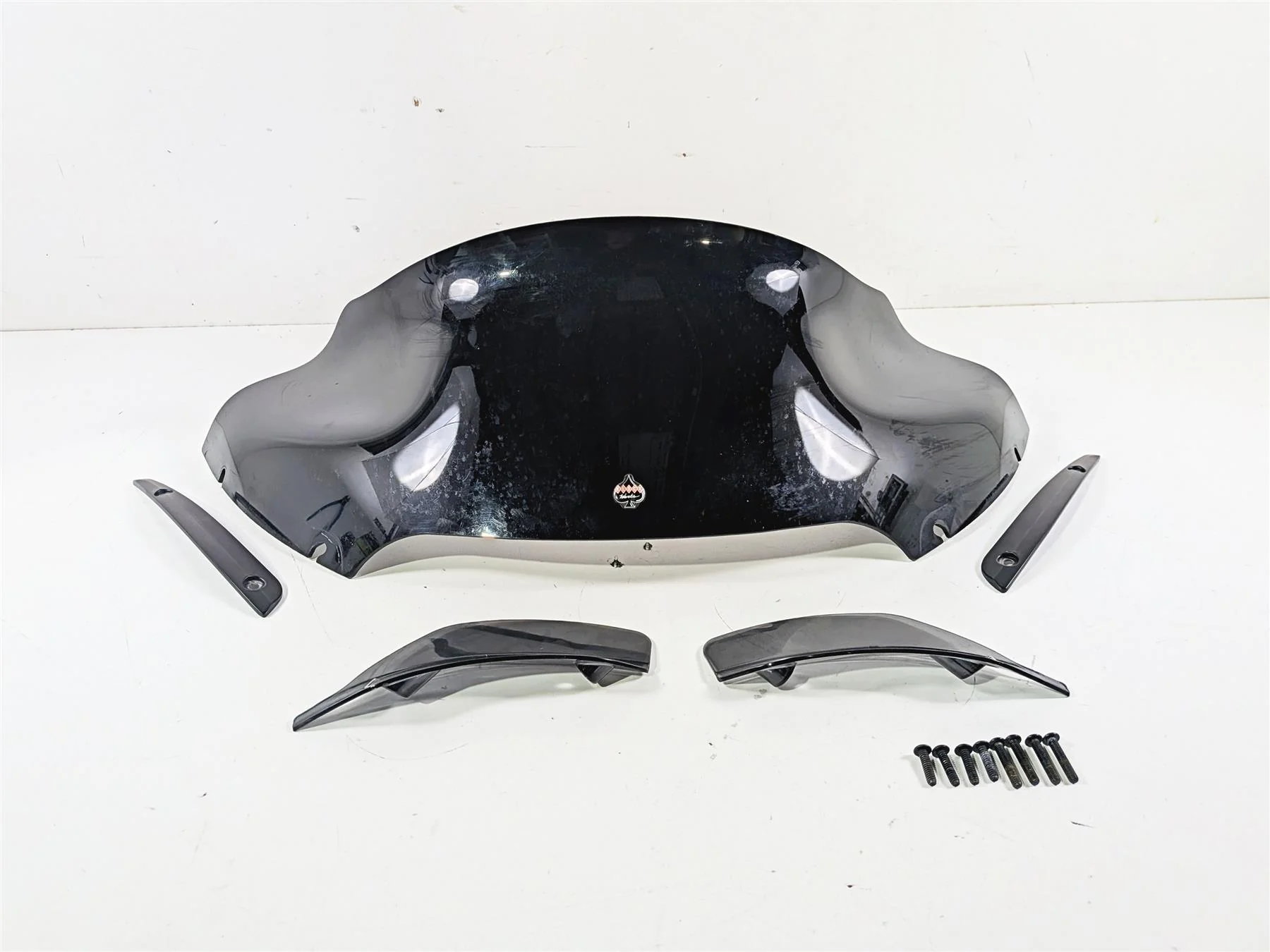 2020 Harley Touring FLTRK Road Glide Klockwerks 9" Flare Windshield KW05-01-0325 - Image 3