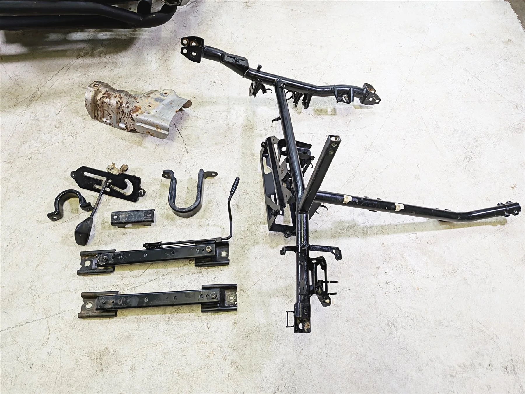 2020 Honda Talon SXS1000 S2R 1000R Main Frame Chassis With Clean Virginia Title - 50100-HL6-A00ZA - Image 4