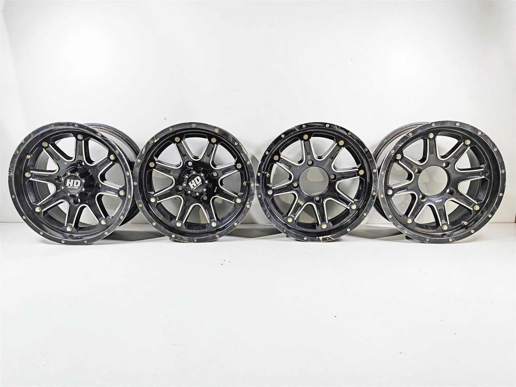 2020 Honda Talon SXS1000 S2R 1000R STI HD4 Wheel Rim Set 15x7 4/137 15HD403 - Image 11